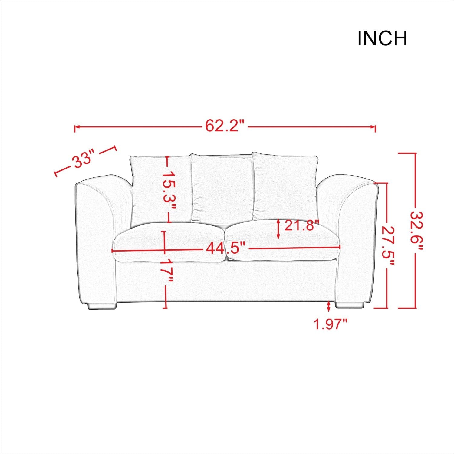 JASMODER W223S01519 Sofas-Loveseats - View #4