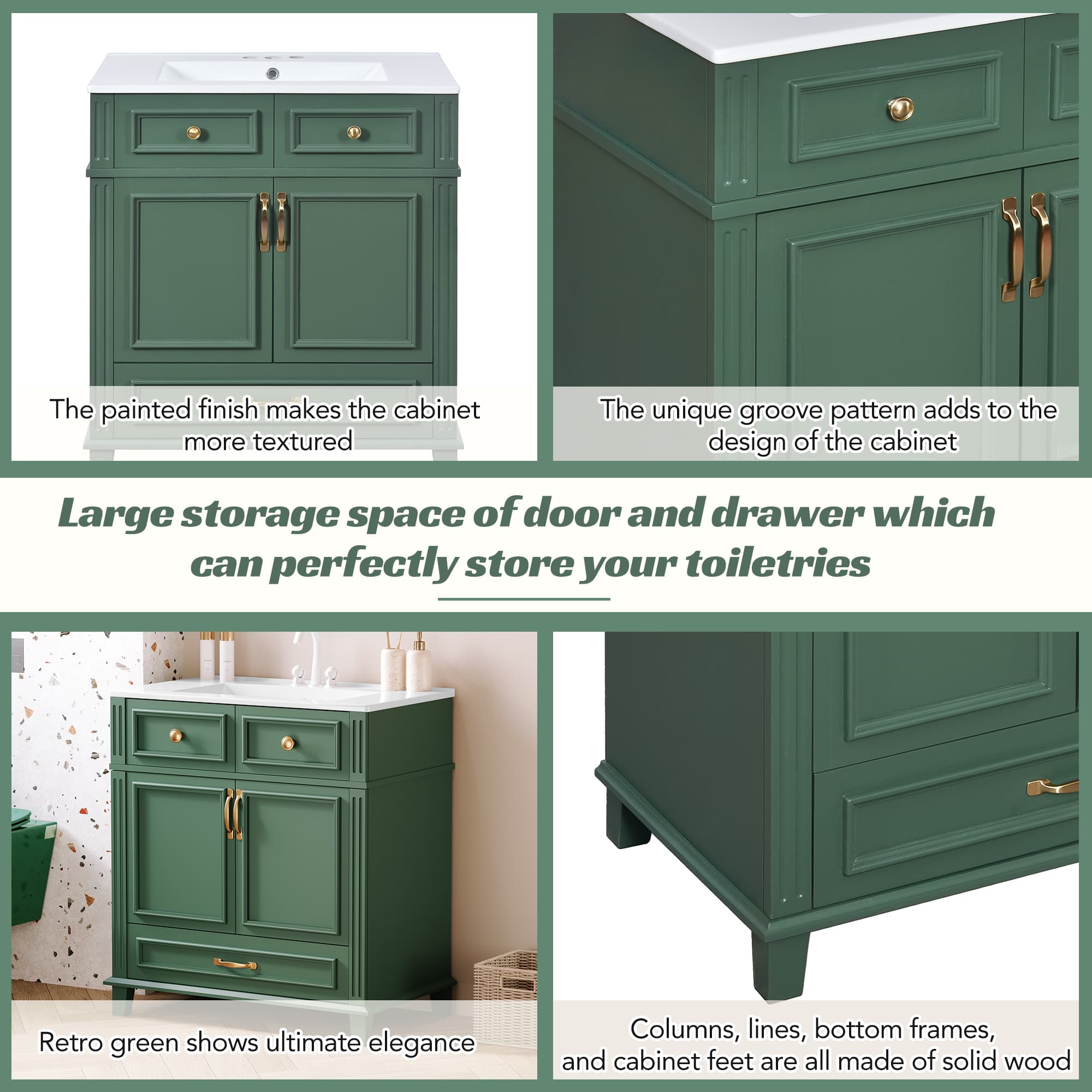 Vynxaria LEXY1374-DJYS-SZT144 Bath-Vanity-Combo - View #8