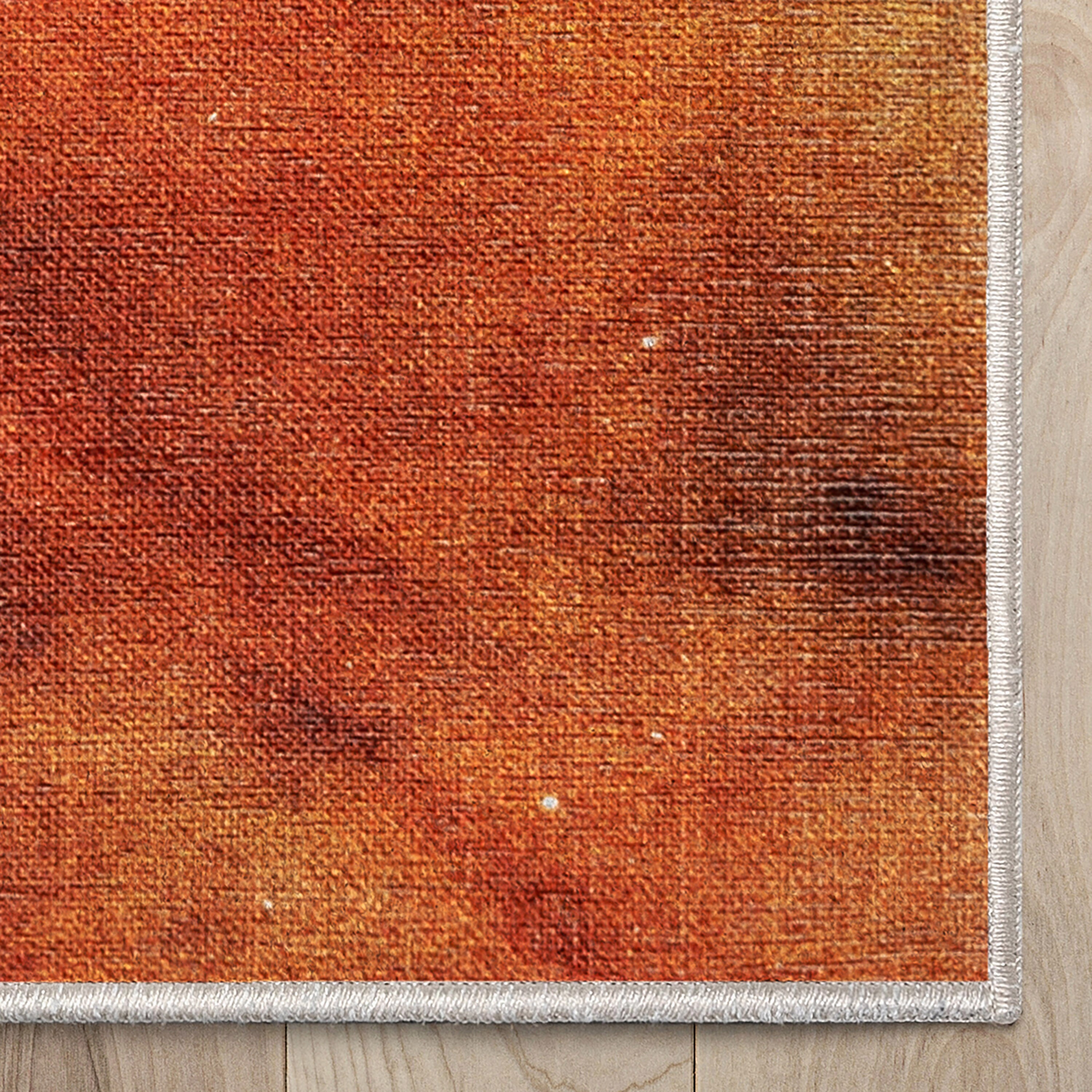 Carina Multi Abstract Synthetic Flat Woven Kids Rug 5' x 7'