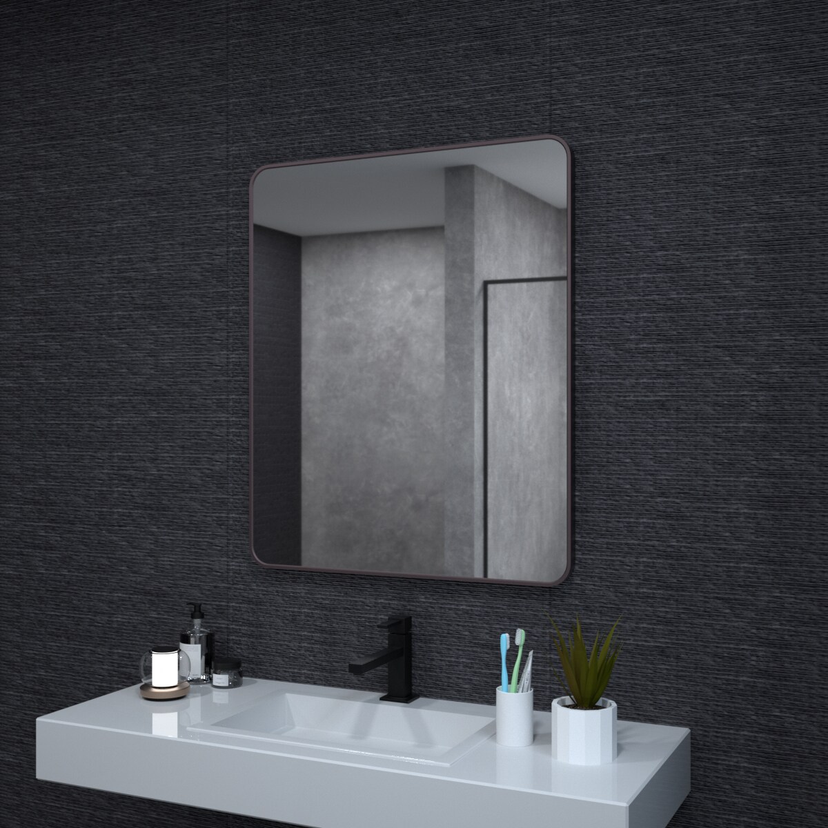 ToolCat SF1-23-YT Framed-Bath-Mirrors - View #3