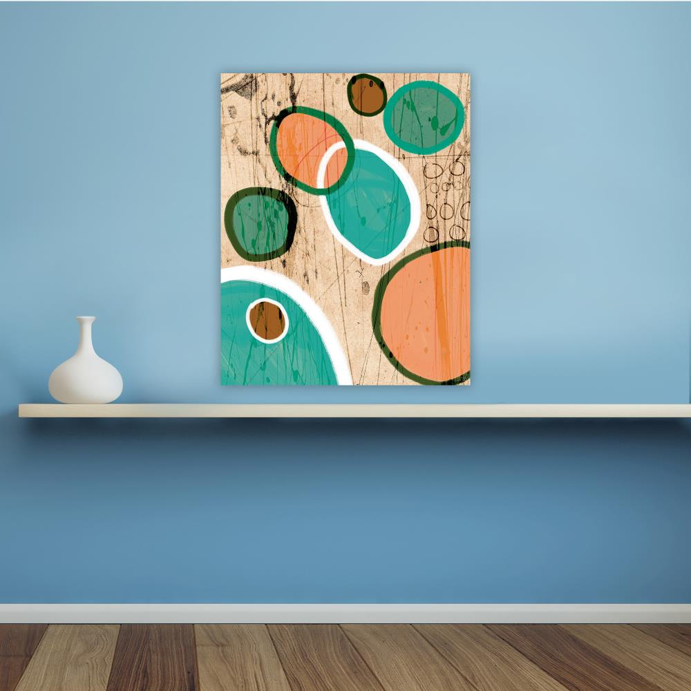 Creative Gallery 24-in H X 20-in W Abstract Metal Print At Lowes.com