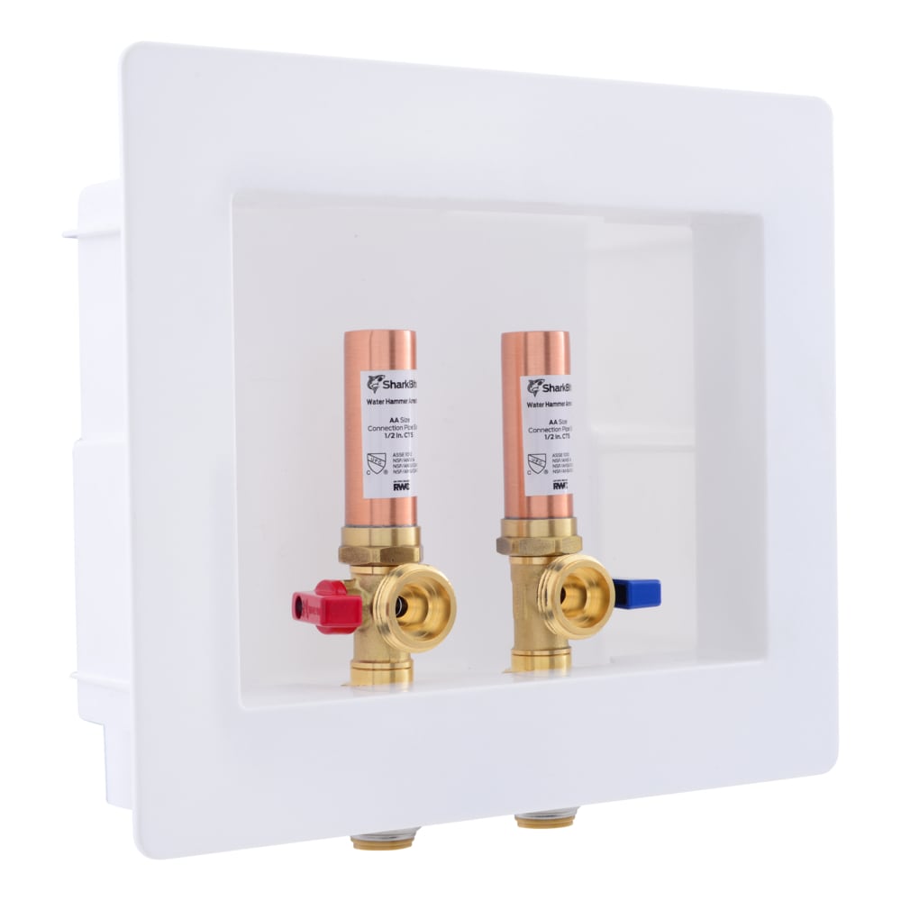 SharkBite 25031 Quarter turn ball valve Push-to-connect Washing machine Outlet Box