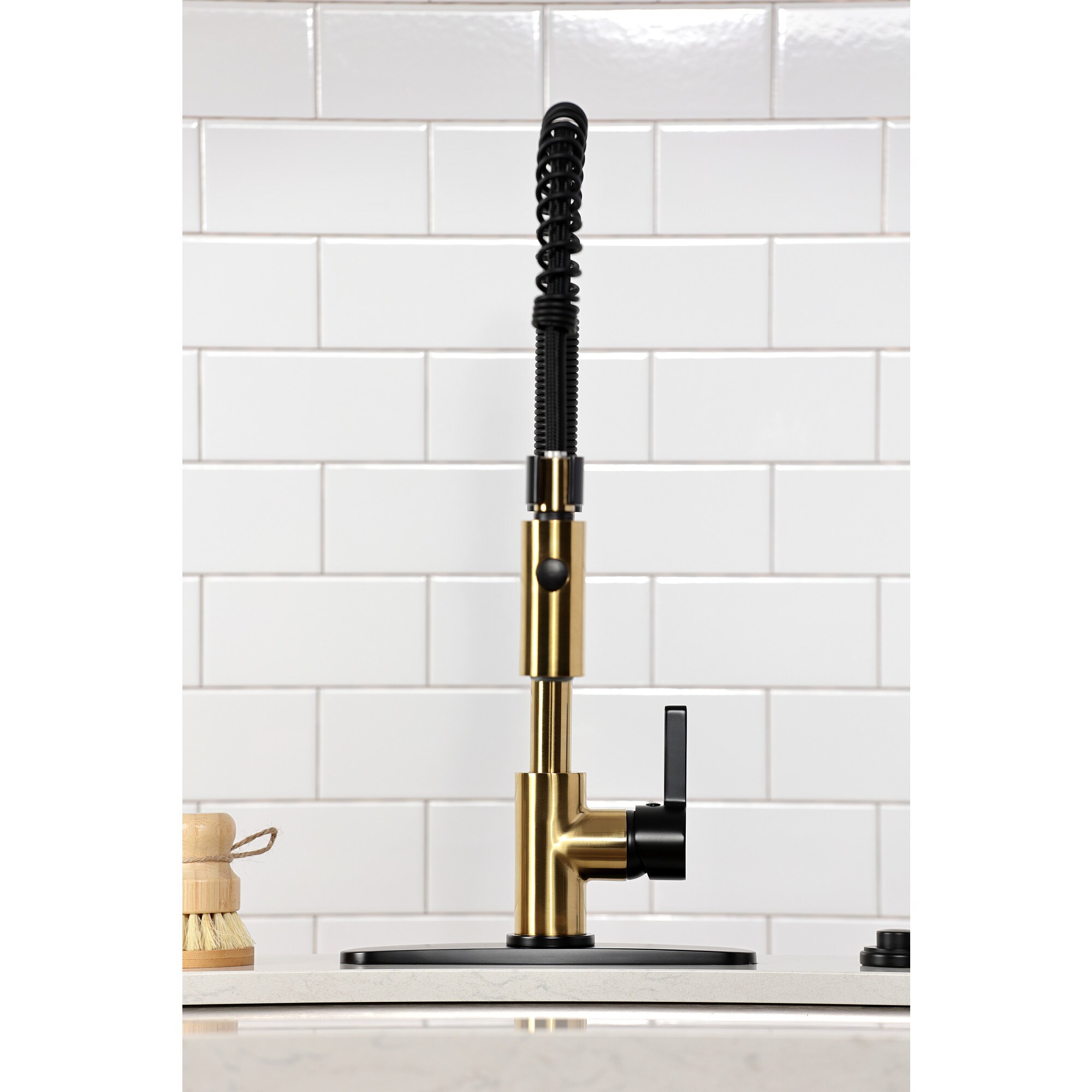 Kingston Brass WLLS877CTLBBMB Kitchen-Faucets - View #5