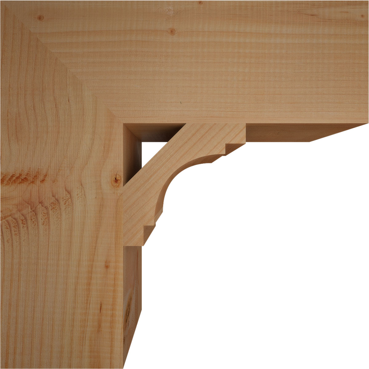 Ekena Millwork BKT06X18X18MRC05SDF Exterior-Brackets-Braces - View #3