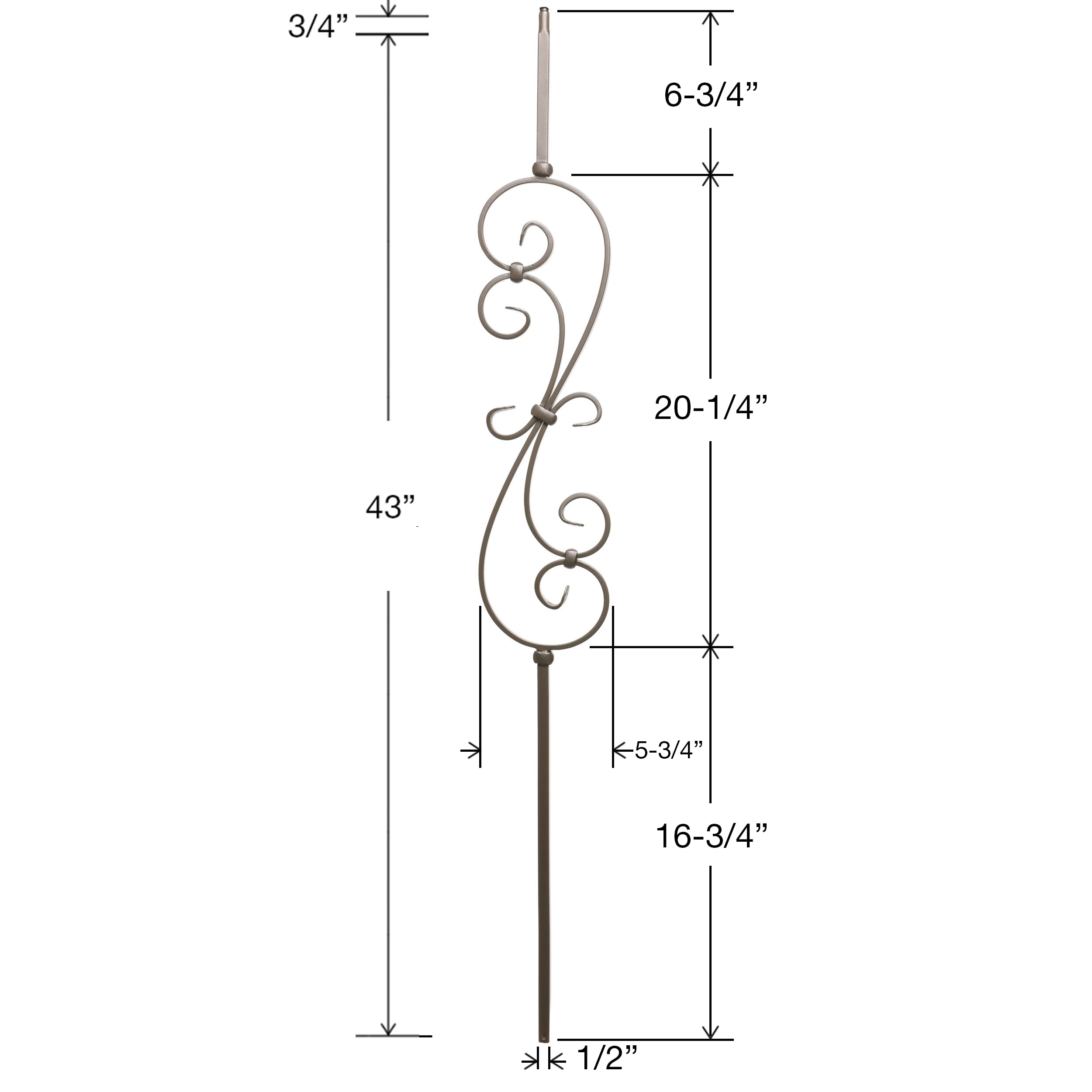 RELIABILT WGT56PW Interior-Stairpart-Balusters - View #5