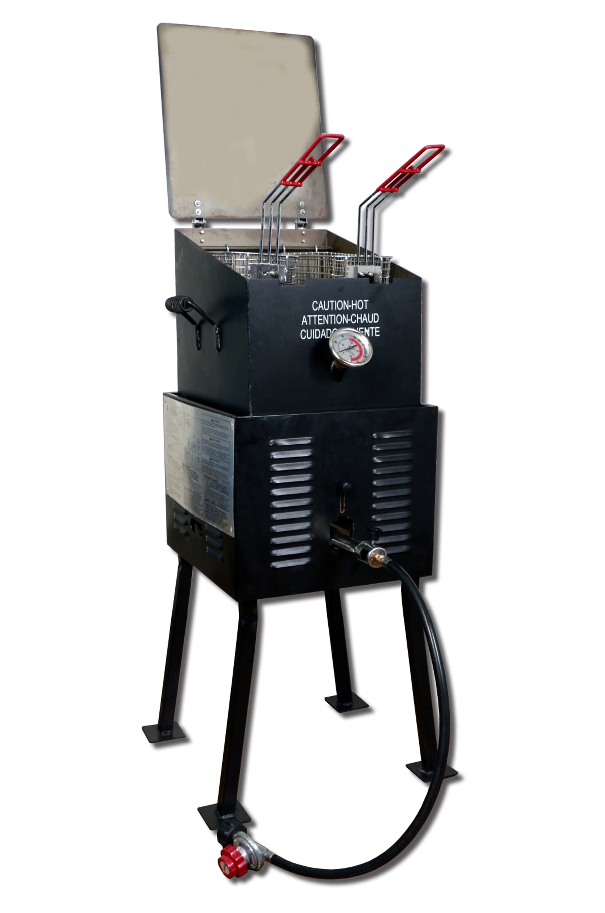 King Kooker 2296 34-Quart Dual Zone Deep Fryer