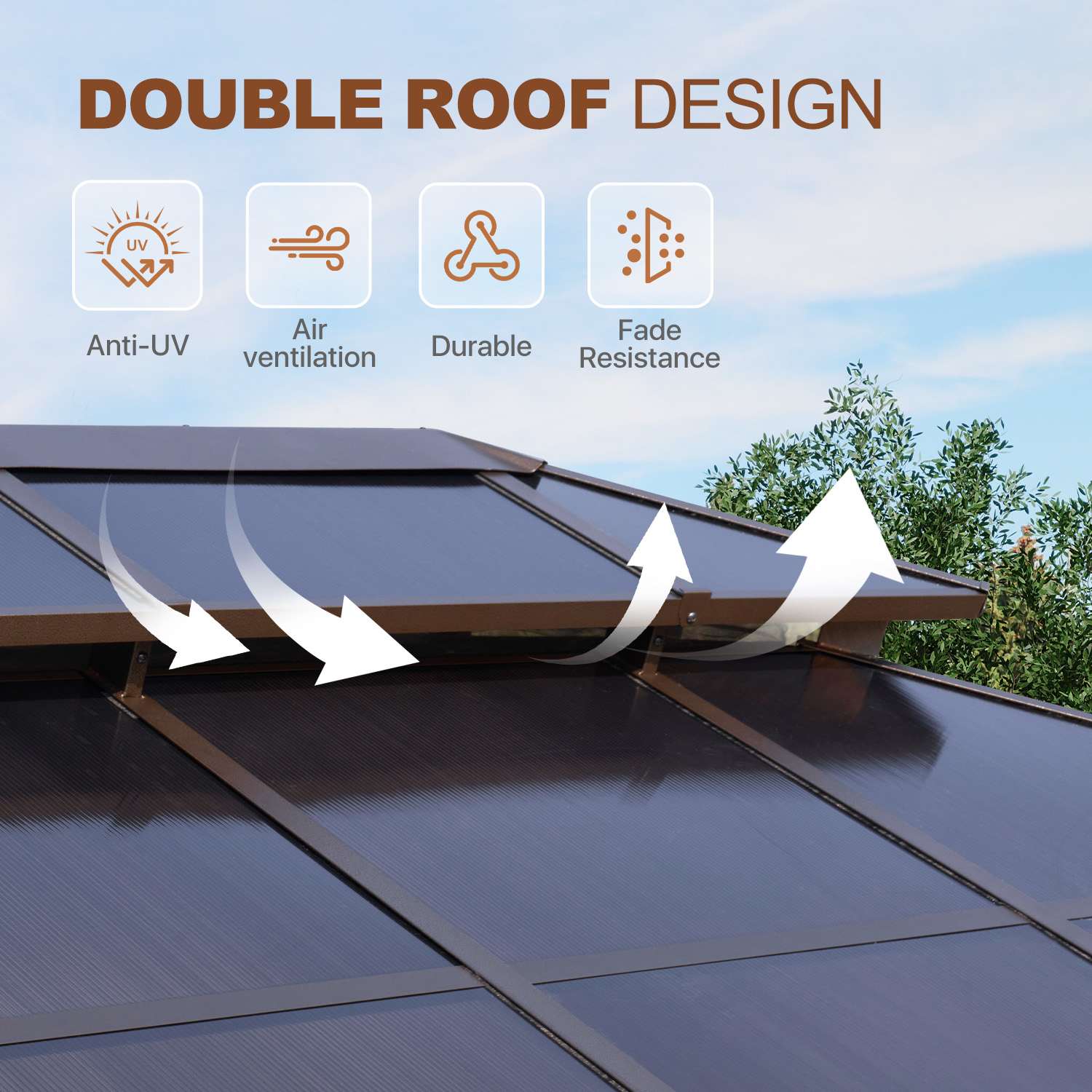 Sunmthink GBSM36R04 Wood-Resin-Gazebos - View #3