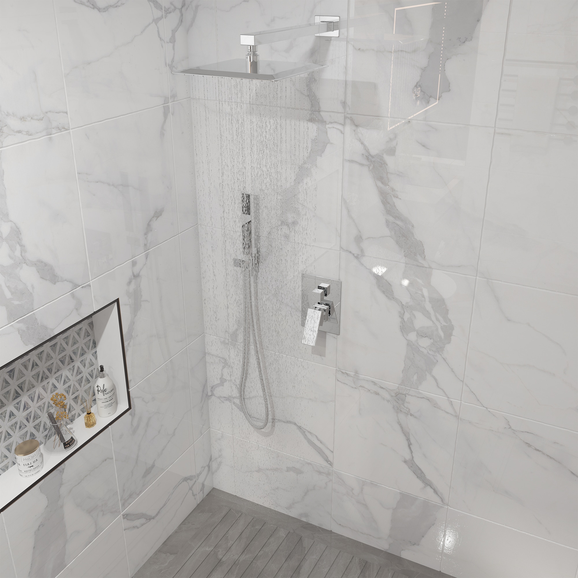 CASAINC OY-98A1002-BG Showerhead-Bar-Panels - View #3