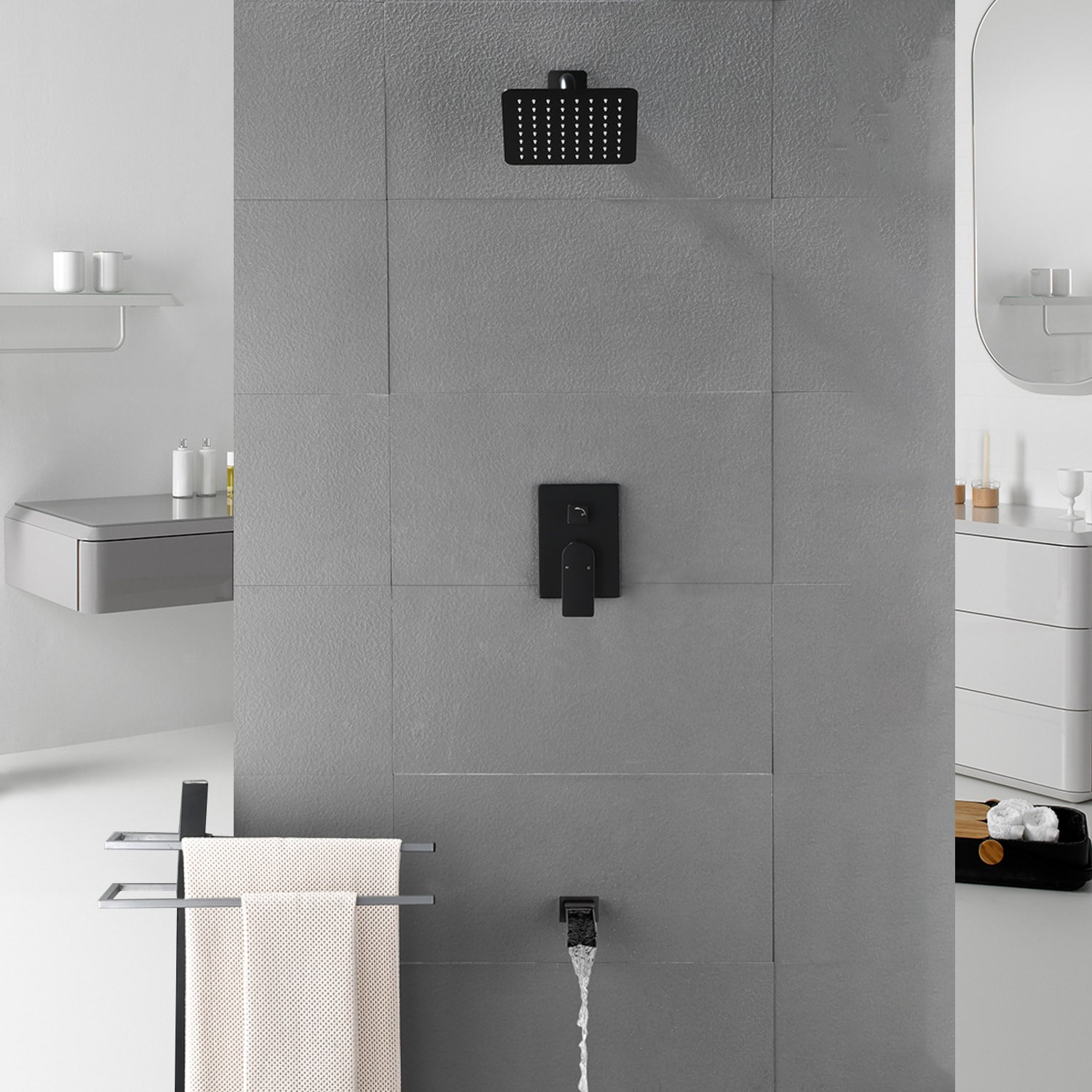 WELLFOR WA9008LSJ Tub-Shower-Faucets - View #3
