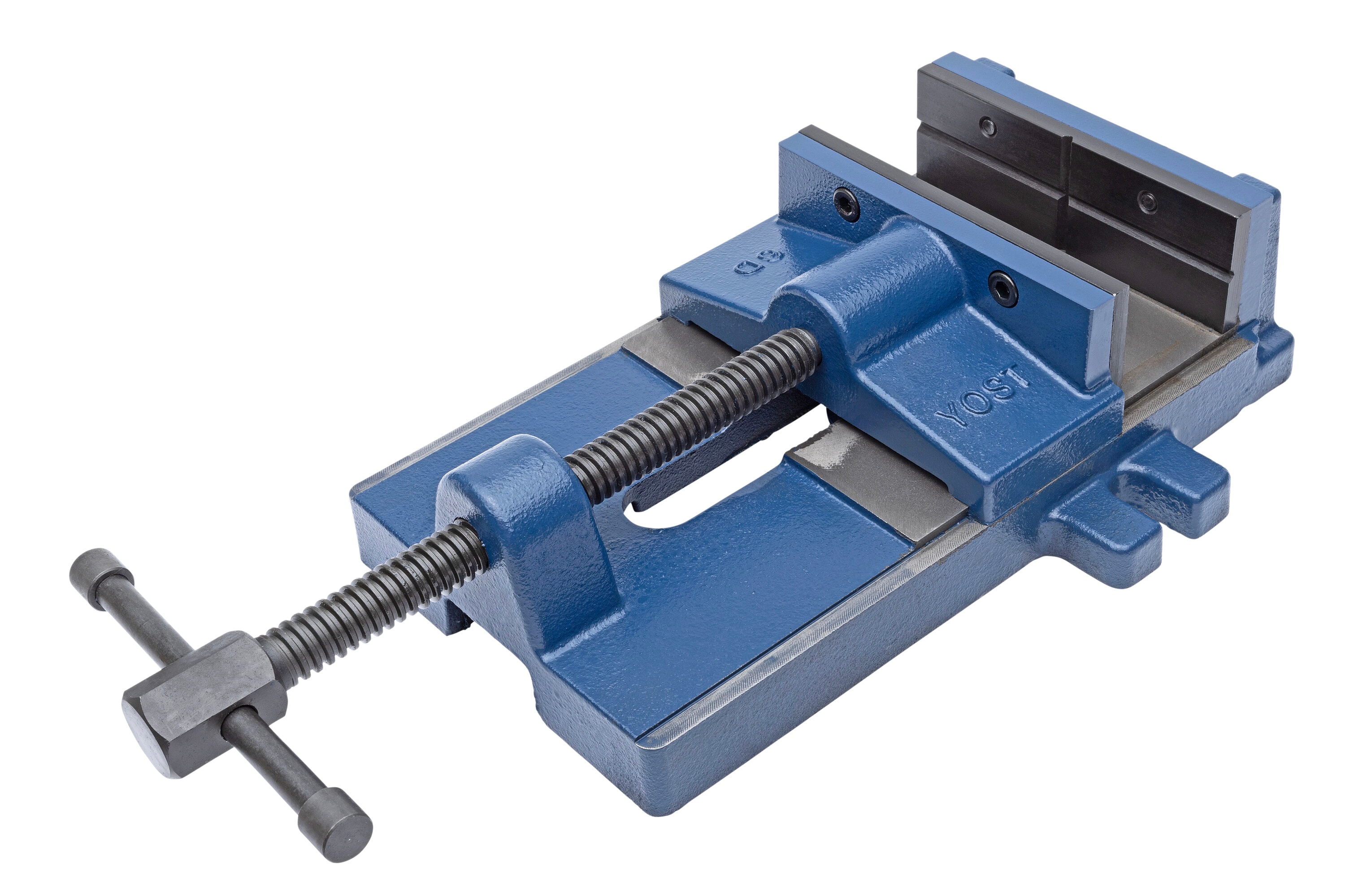 Yost Blue Ductile Iron Vise, 6-in Jaw Width, 6-in Jaw Opening, 2-in ...