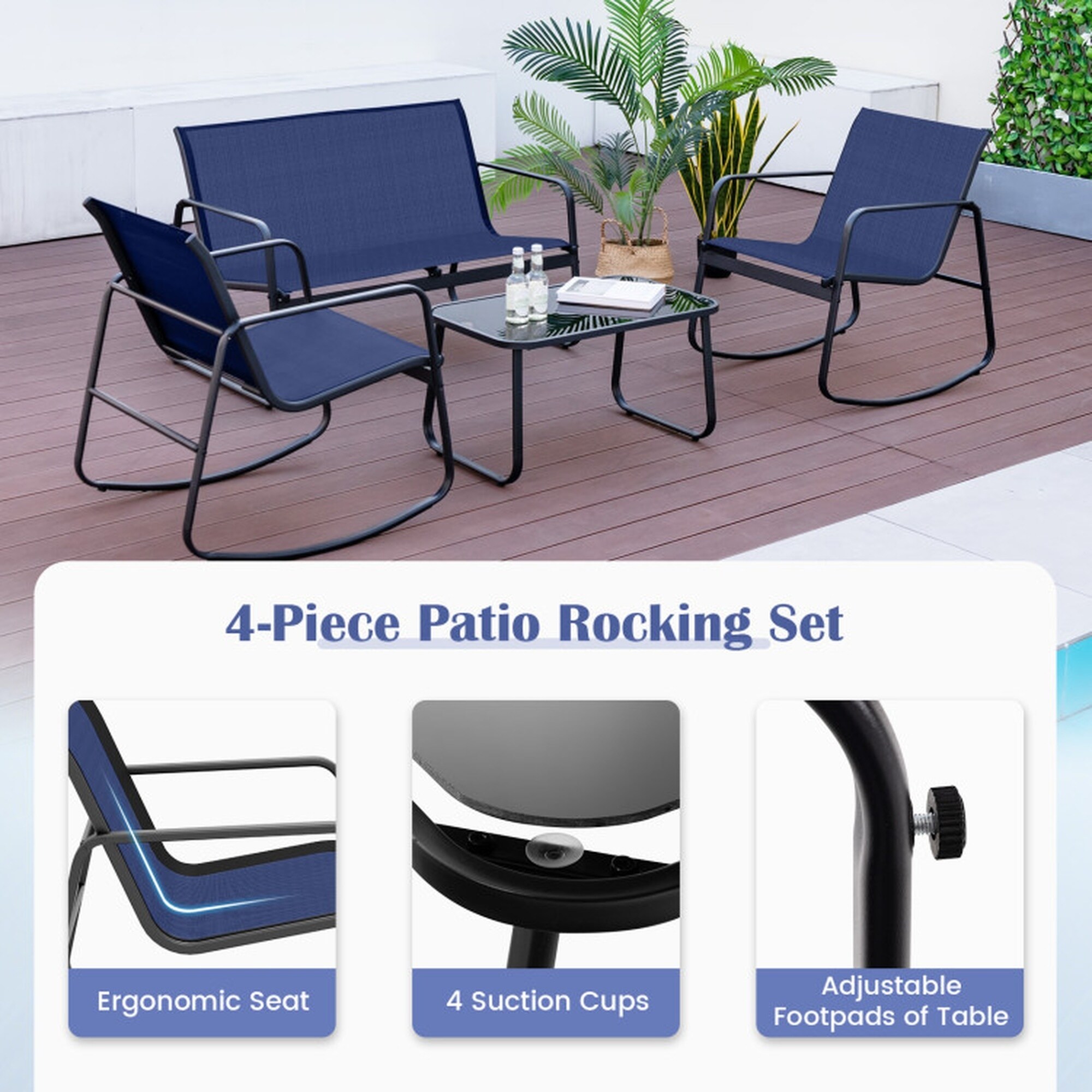 Boyel Living BL-HYA1539NY Patio-Conversation-Sets - View #7