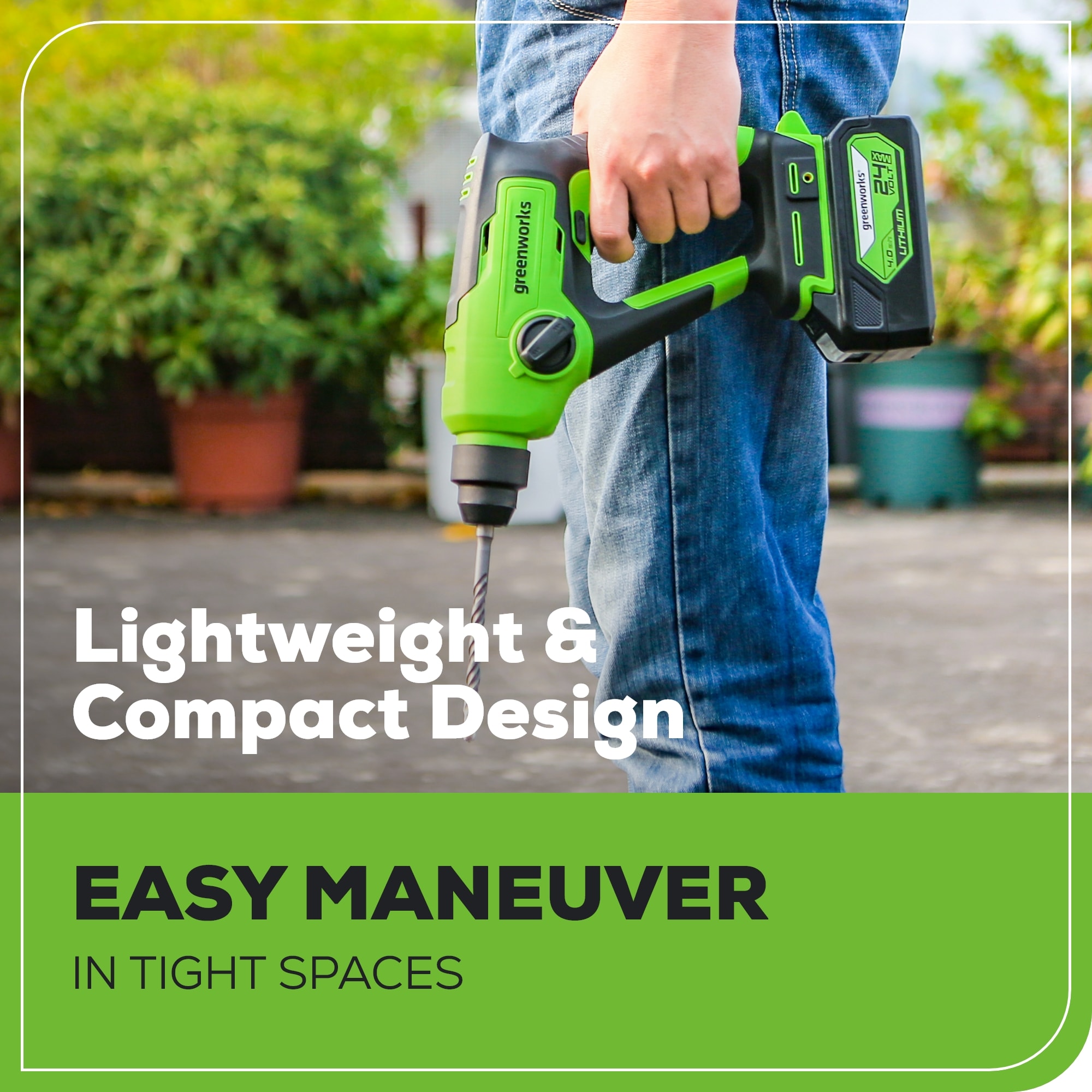 Greenworks 3805802 Cordless-Rotary-Hammers - View #8