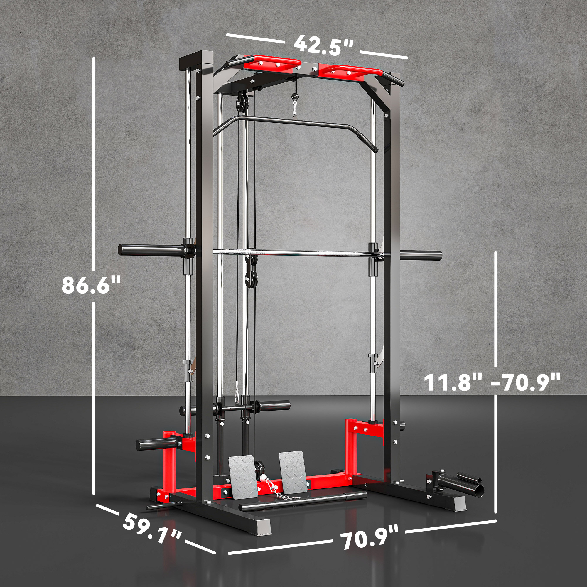 Soozier A91-367V00BK Lat-Pull-Down-Machines - View #3