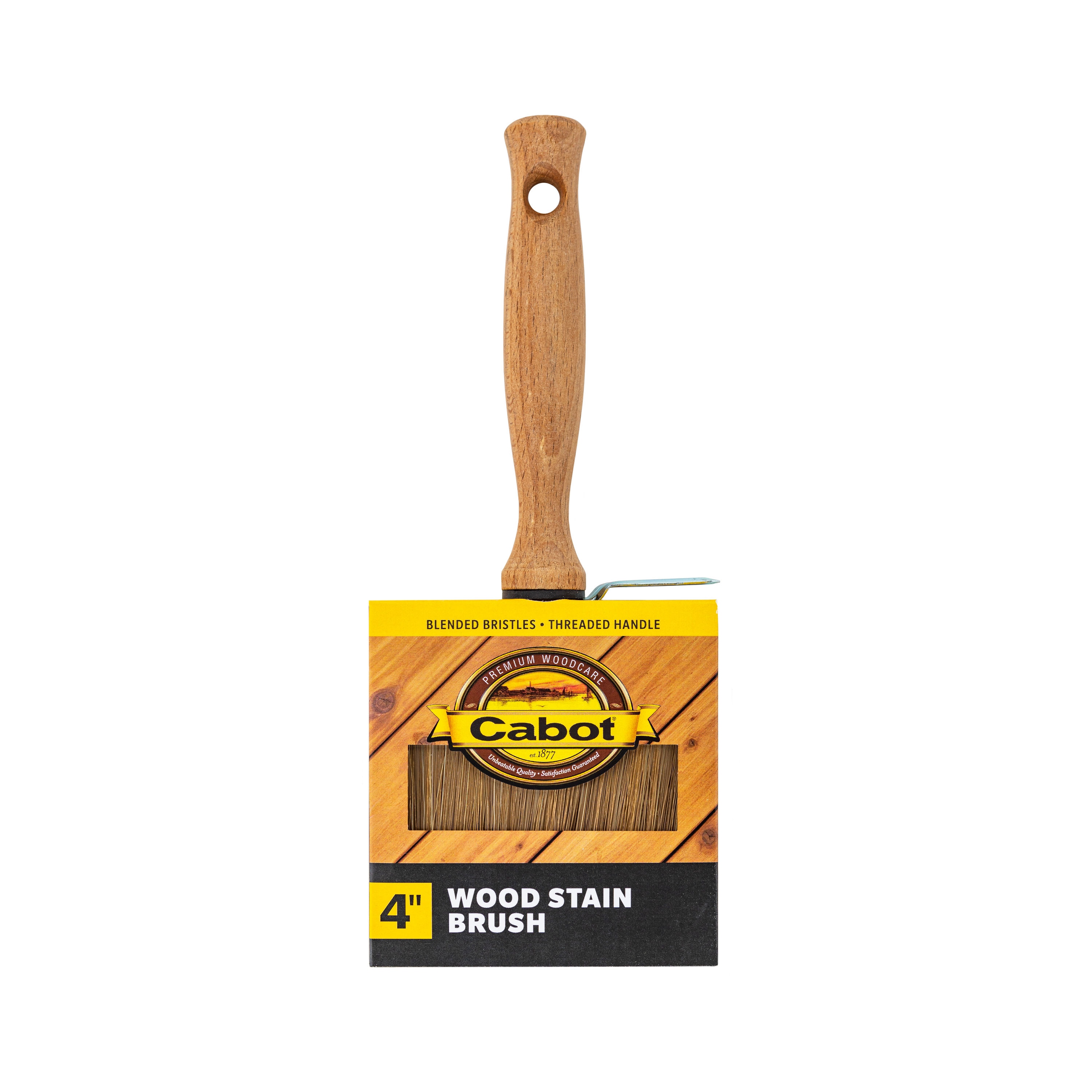 Osborn 4” Varnish Brush Wood Handle 7/8” Thick X 3-1/4” TL X Bristle #70156