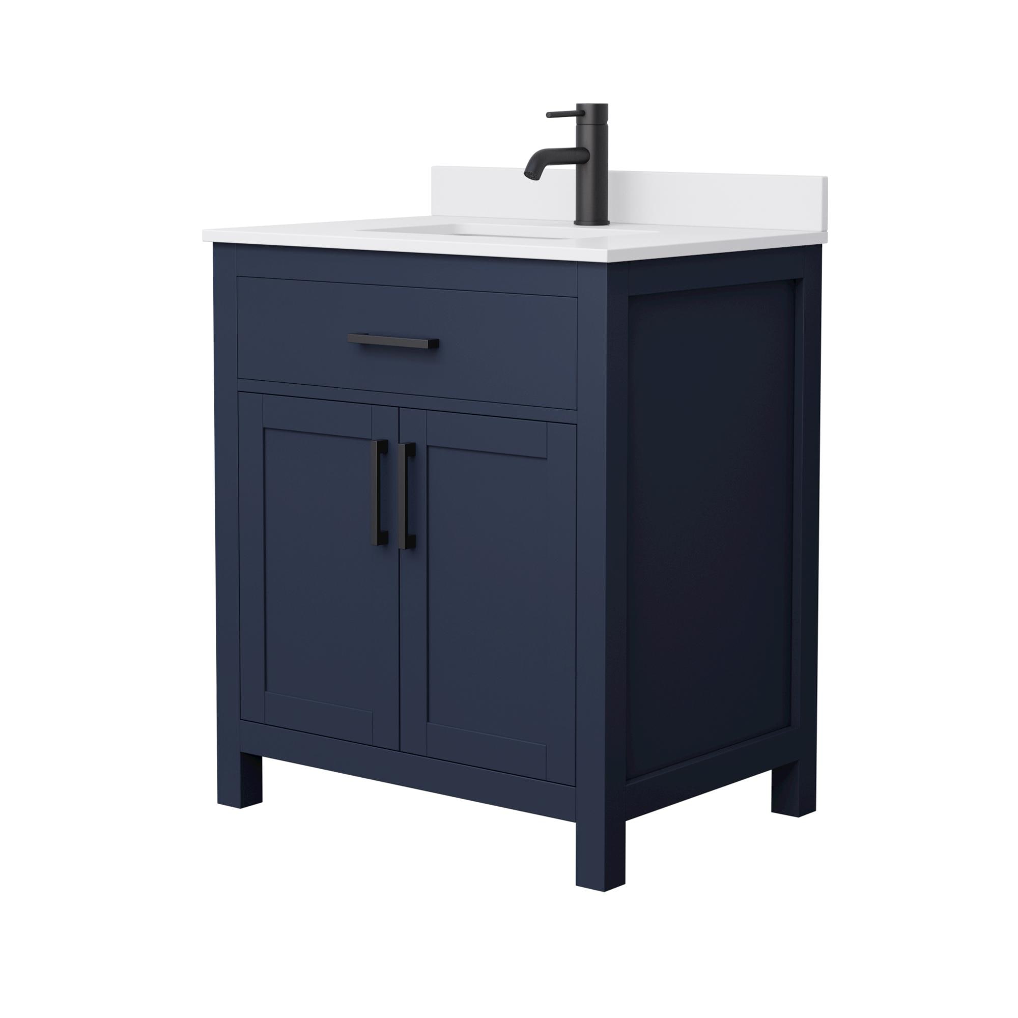 Wyndham Collection WCG242430SBBWCUNSMXX Bath-Vanity-Combo - View #2