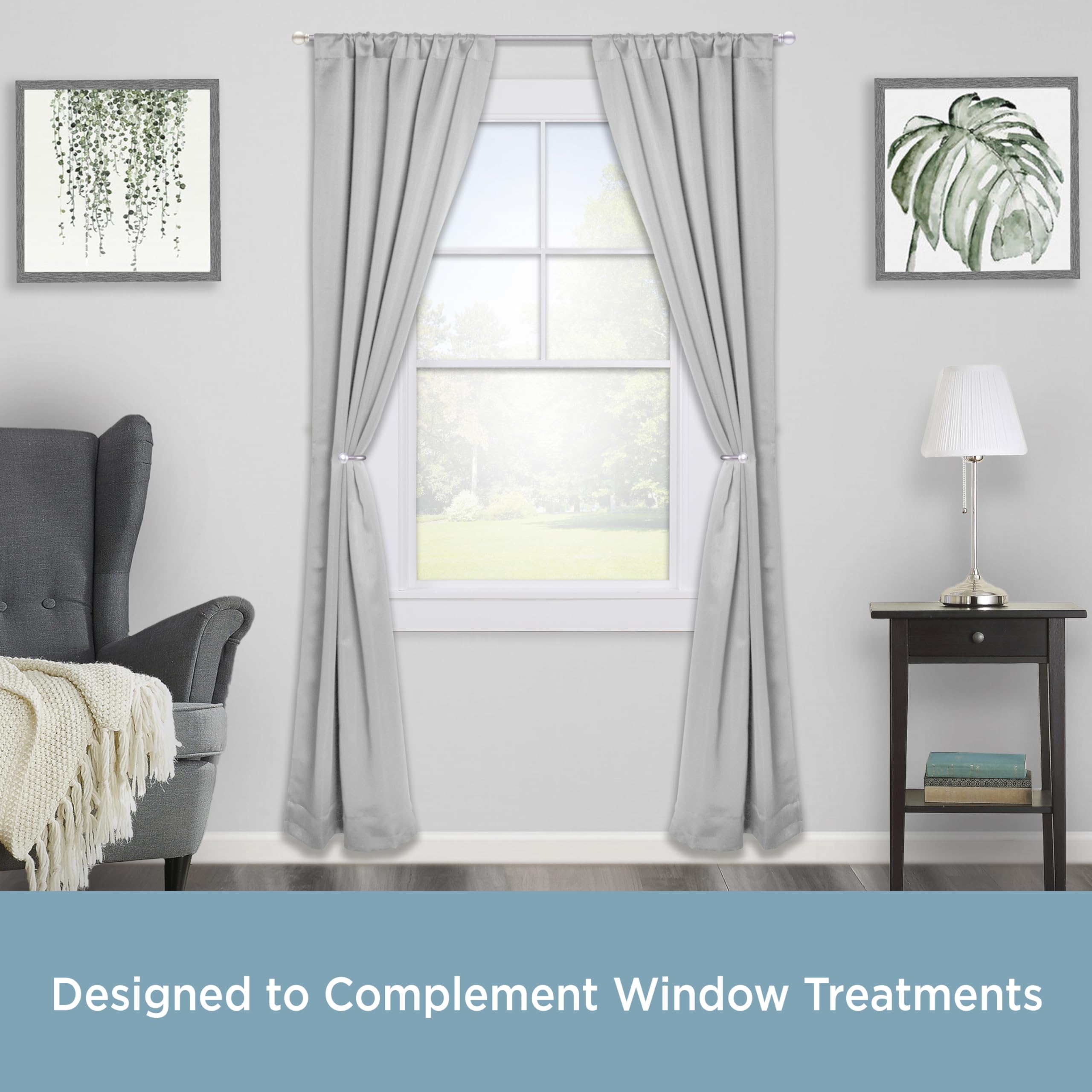 Kenney KNL75063 Curtain-Holdbacks - View #2