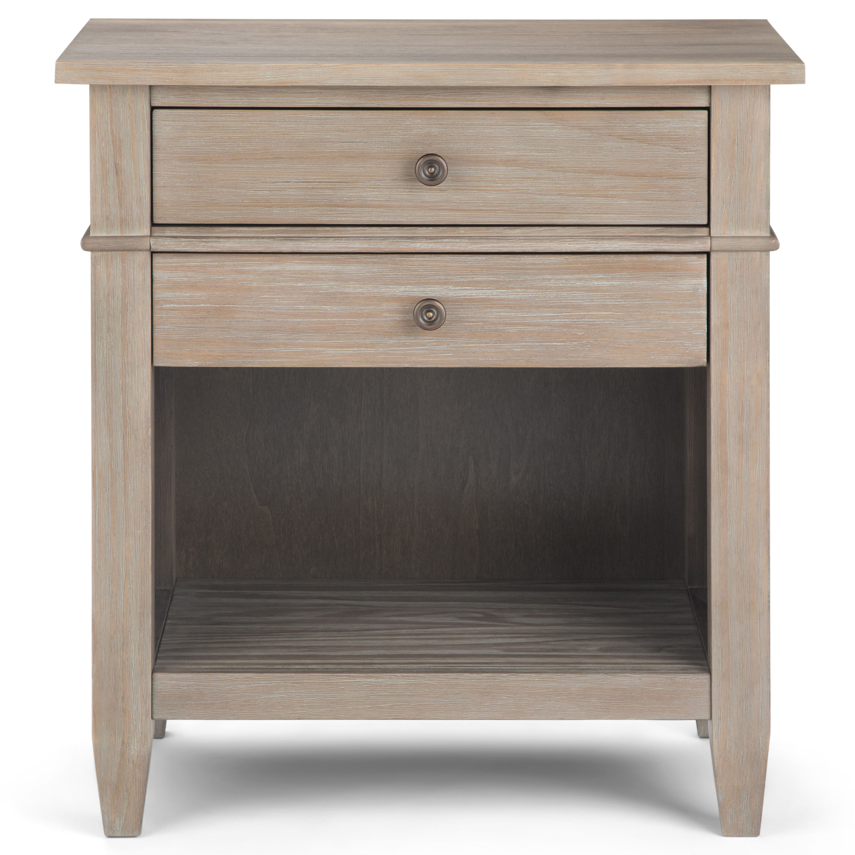 Simpli Home 3AXCCRL-11GR nightstands - View #2