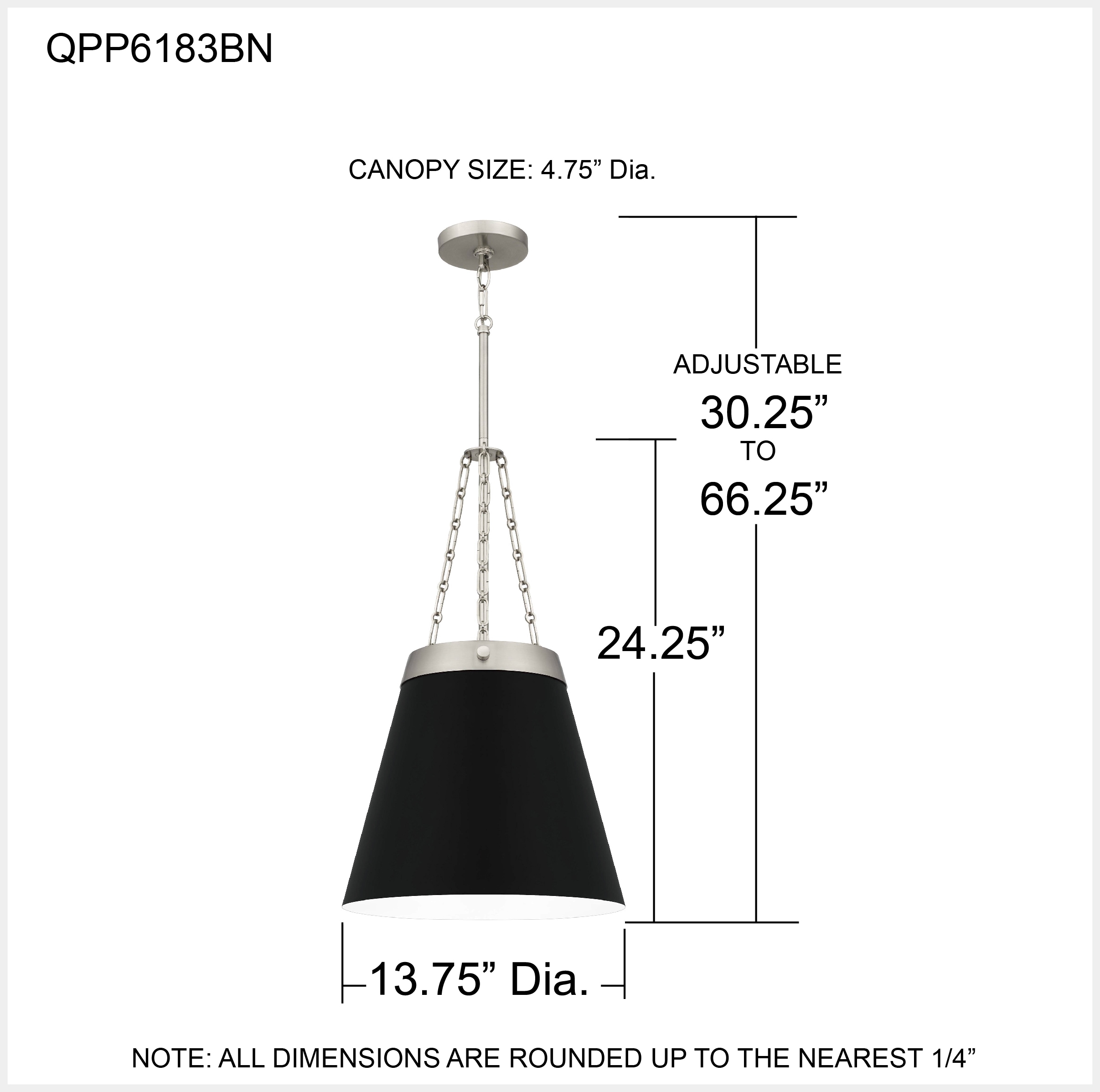 Quoizel QPP6183BN Pendant-Lights - View #5