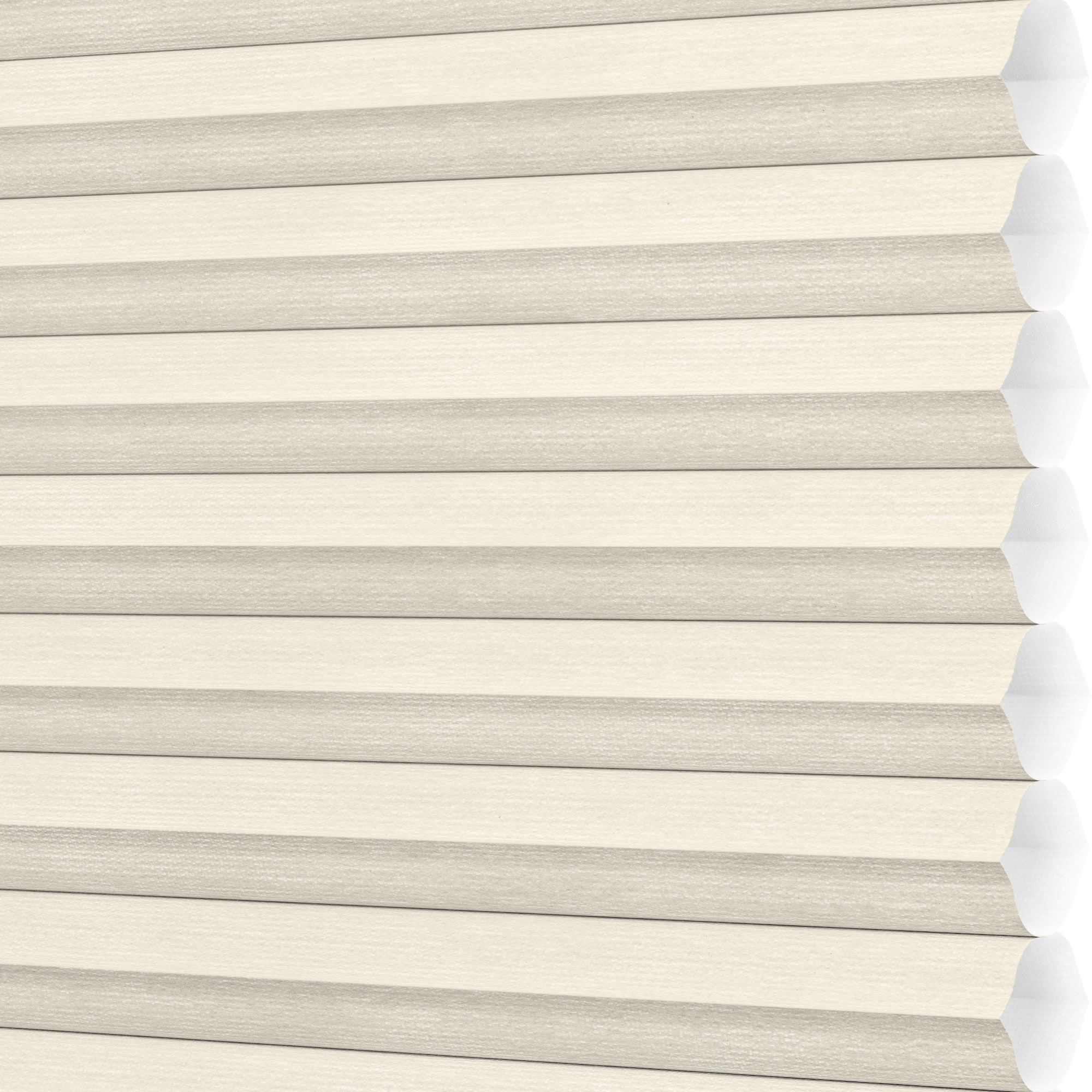 LEVOLOR 511565 Crosshatch Vanilla Bean Light filtering Polycotton 1 1/4-in Single Crosshatch Cellular shade swatch