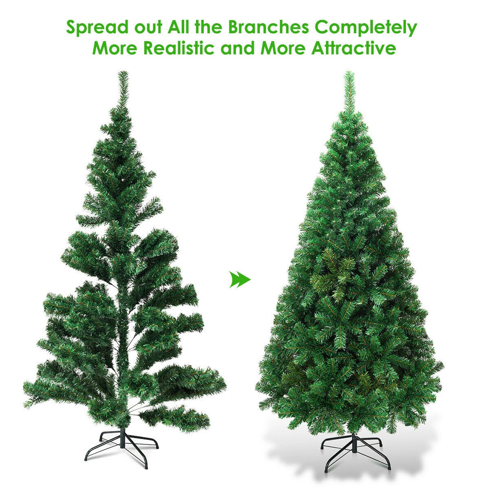 Forclover HYC-CM3221US Artificial-Christmas-Trees - View #6