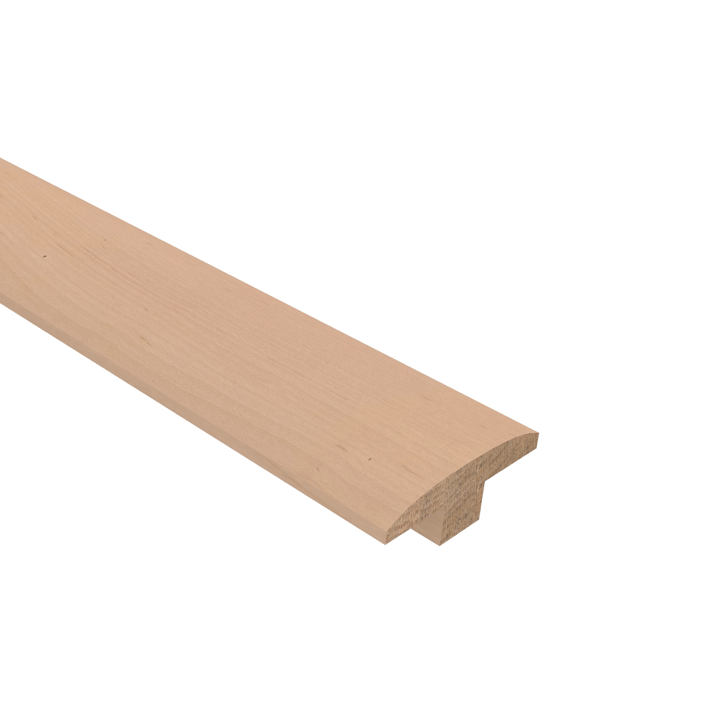 CALI 7601100219 Varietals Natural Maple Prefinished 0.67-in T x 1.97-in W x 74.8-in L Wood T-moulding