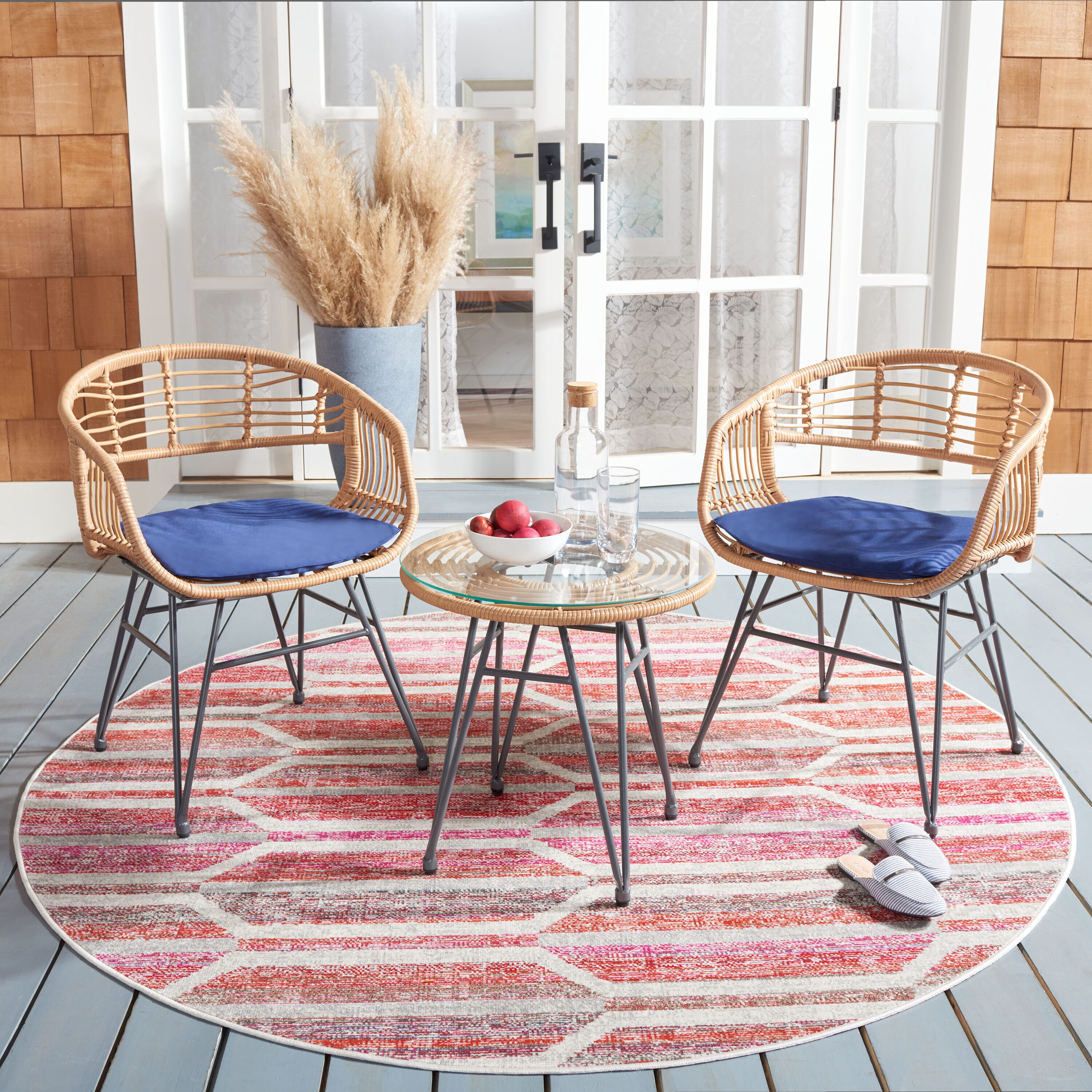Safavieh PAT9014B Patio-Conversation-Sets - View #6