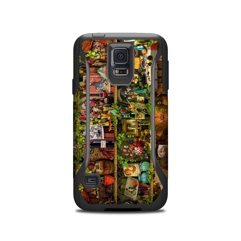 DecalGirl DCGRL500831  OCS5-WINESHELF OtterBox Commuter Galaxy S5 Case Skin- Wine Shelf