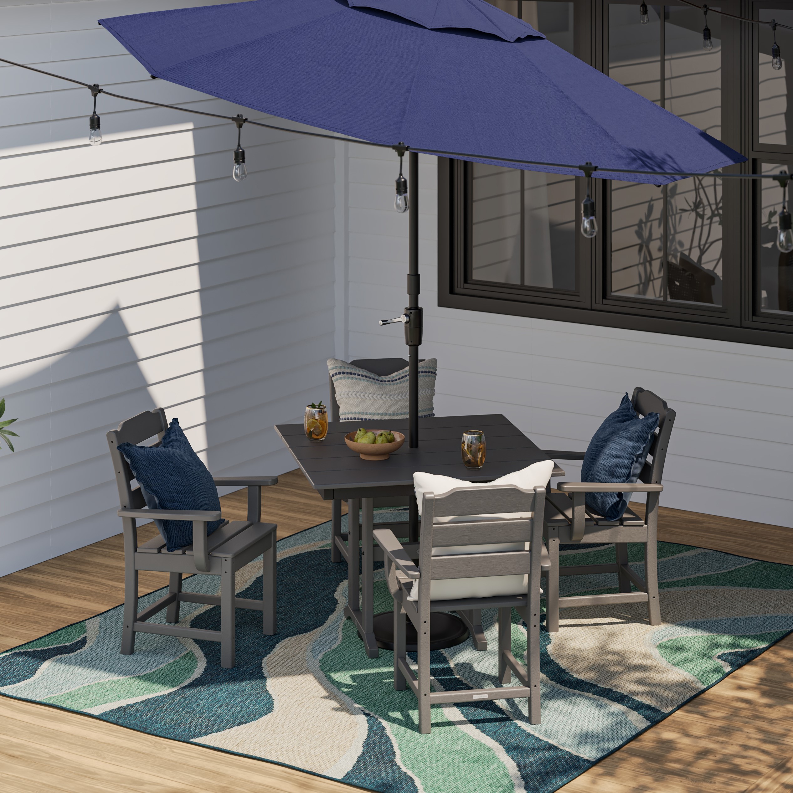 allen + roth by POLYWOOD PWS1382-1-GY Patio-Dining-Sets - View #8
