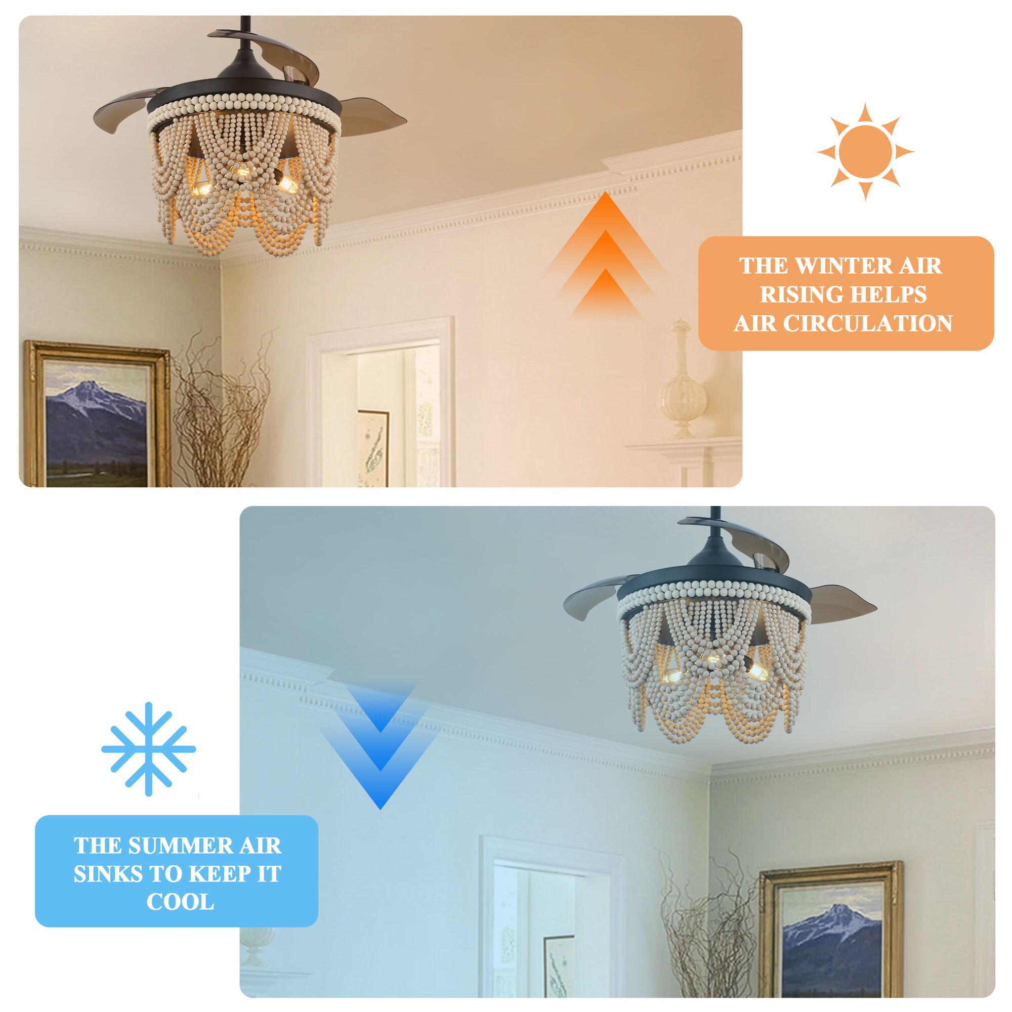 Bella Depot DCFSD4265-B Ceiling-Fans - View #5
