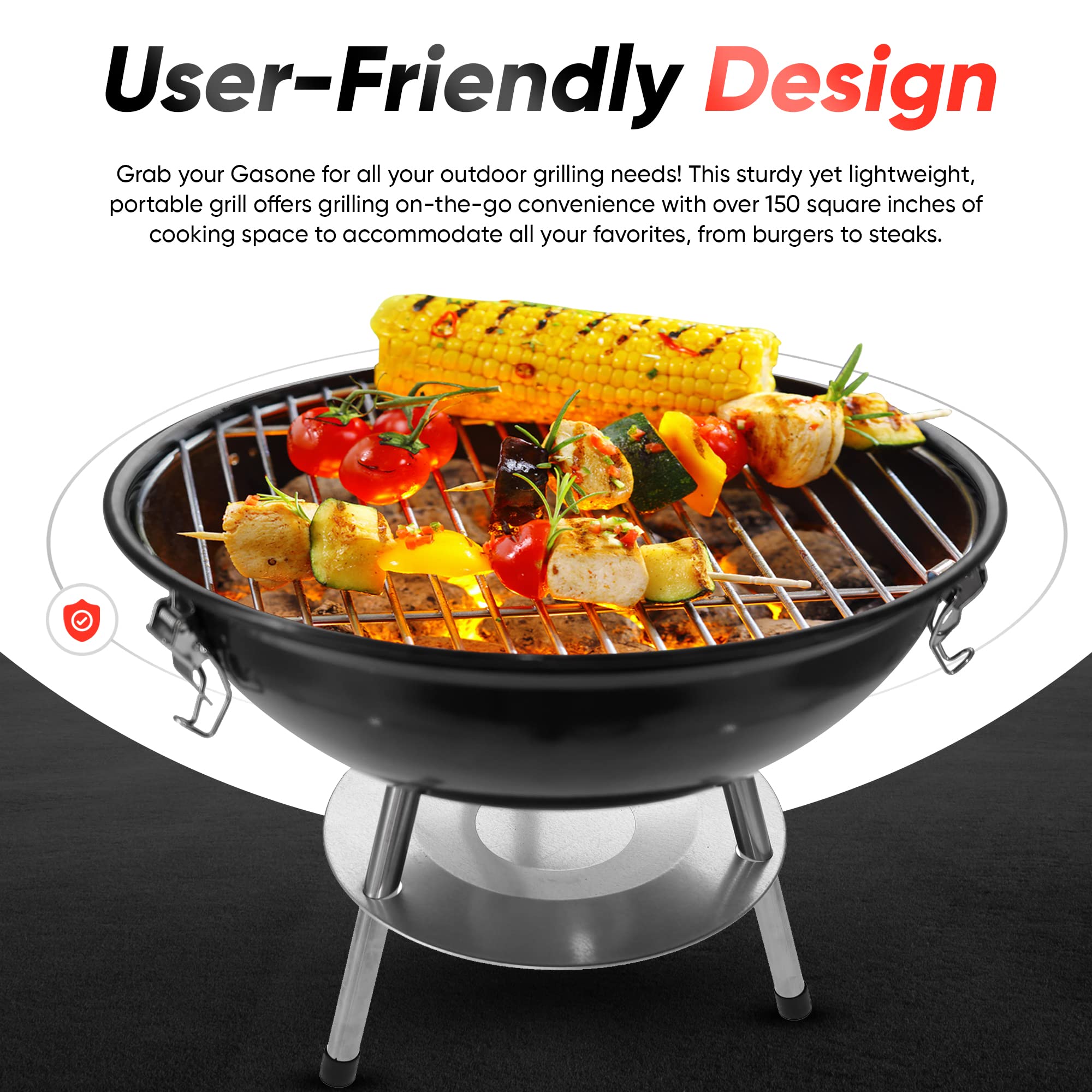 Numhew NHBEN36523 Tabletop-Grills - View #3