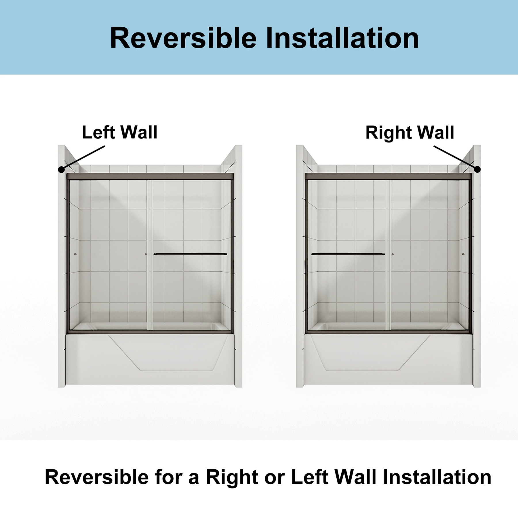 WELLFOR CB-TLS001 Shower-Doors - View #7