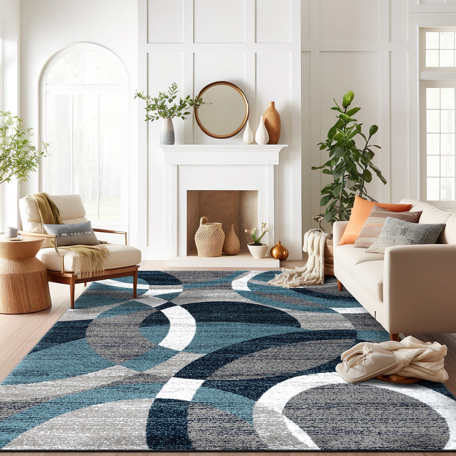 World Rug Gallery 105BLUE3X5 rugs - View #7