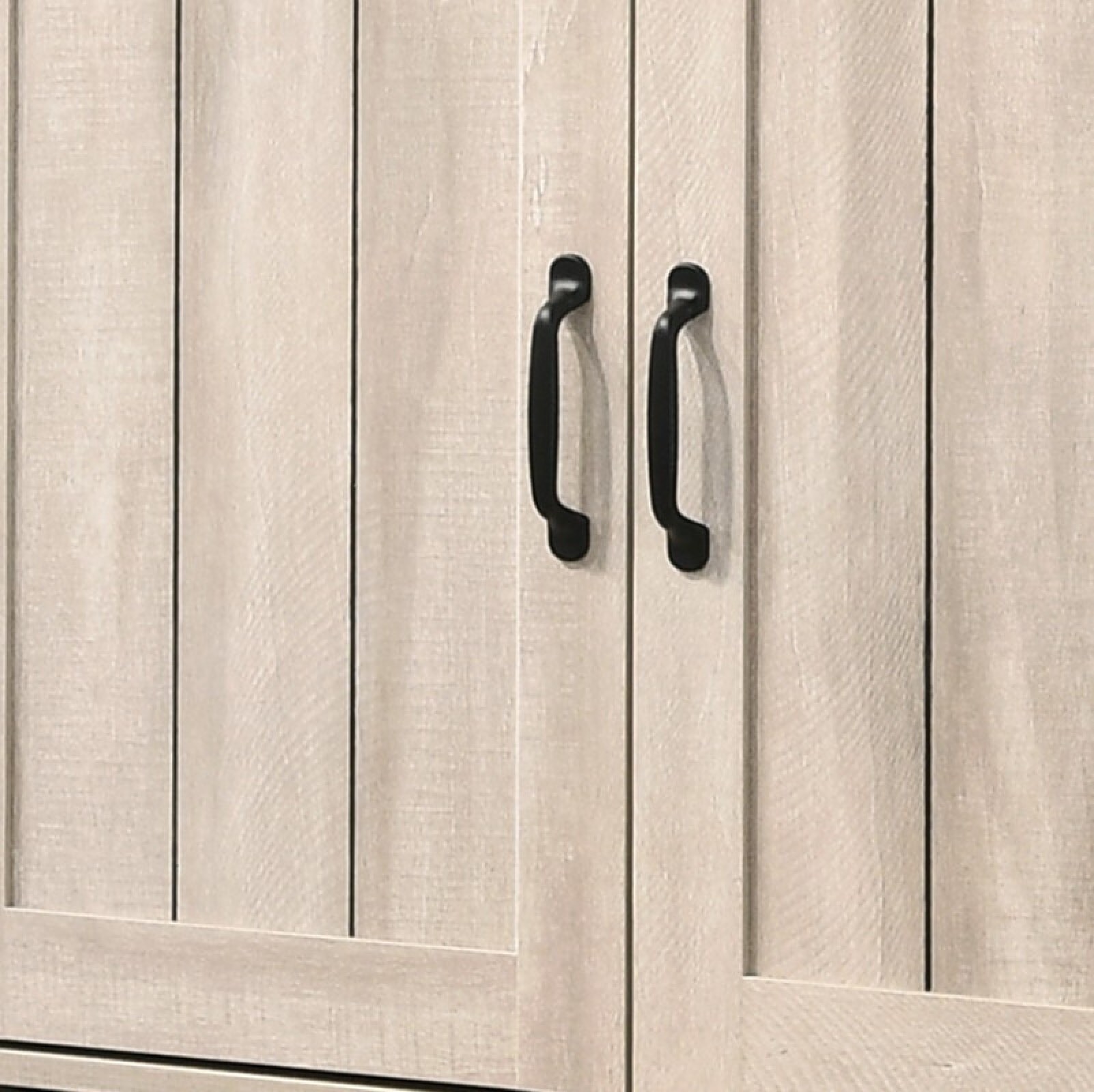 CHITA Modern Wood Shoe Storage Cabinet with 3 Doors 6 Adjustable ...