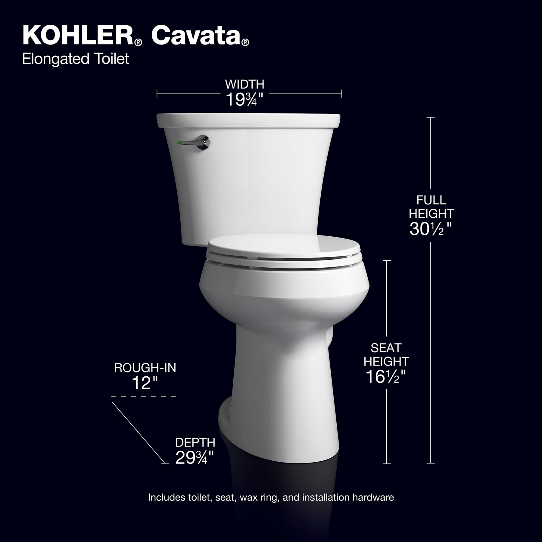K103490 by Kohler - PureWarmth® Heated Quiet-Close™ elongated