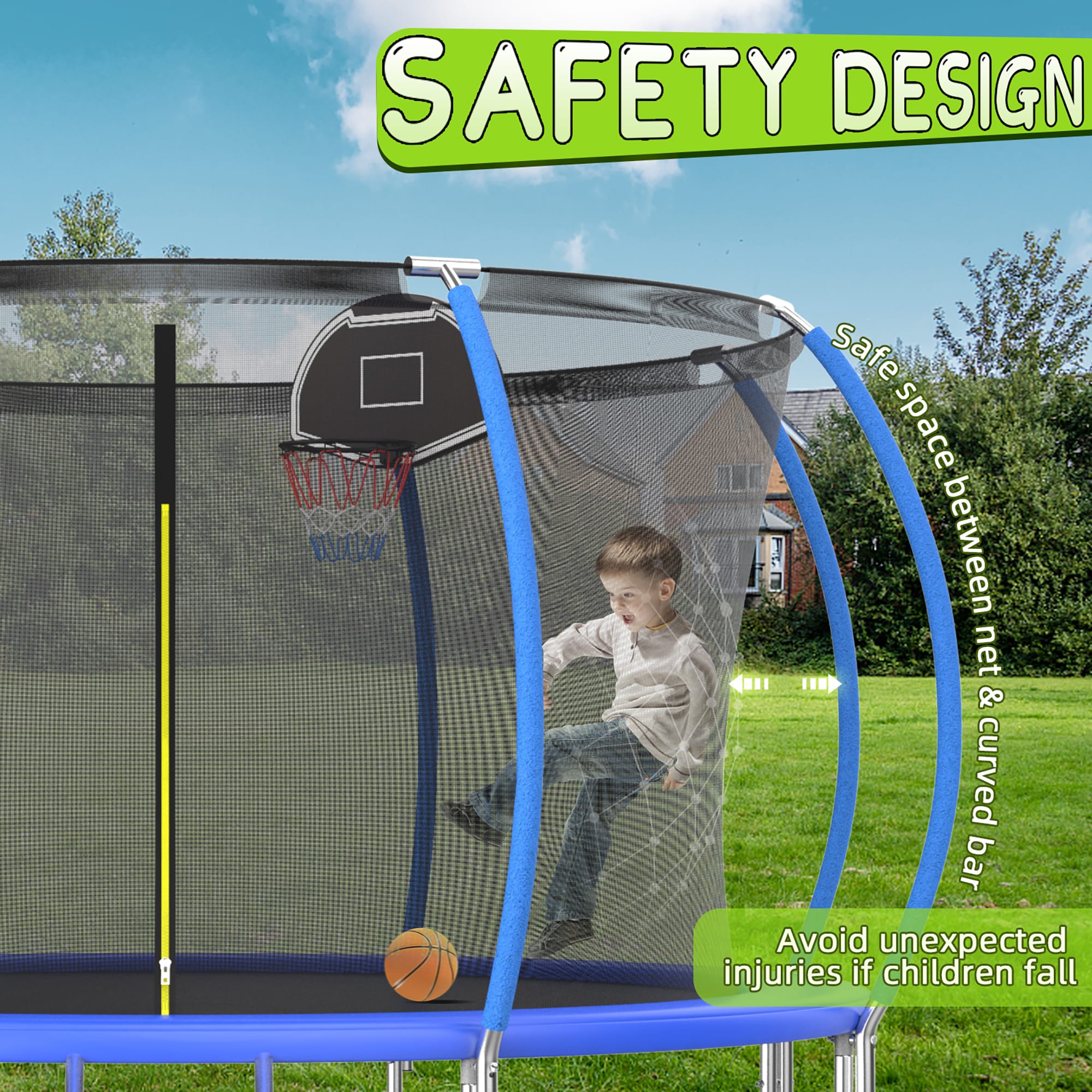 Fun Orange FUN25BC04 trampolines - View #2