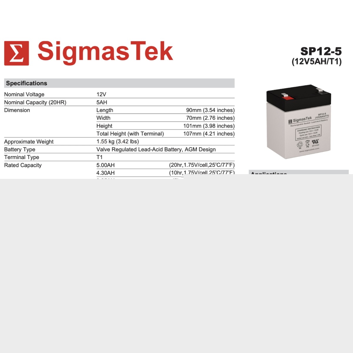 SigmasTek 652029329947 Device-Replacement-Batteries - View #3