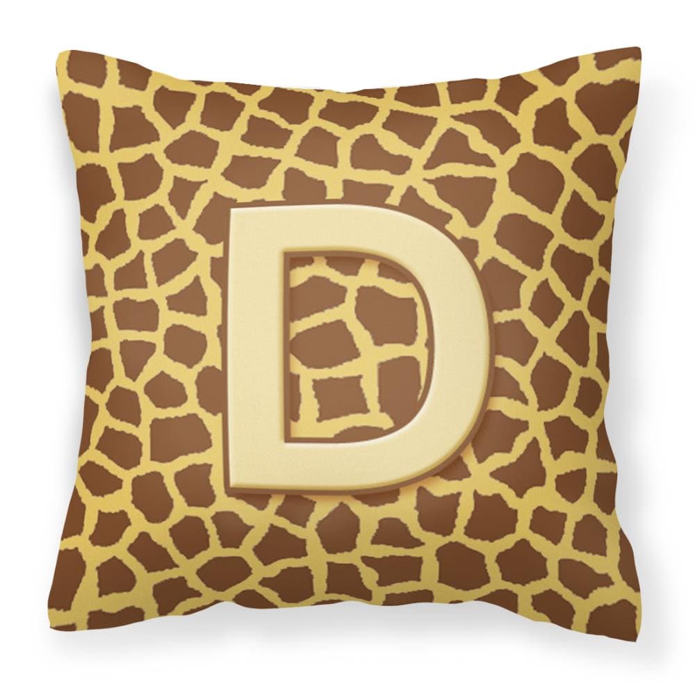 Caroline's Treasures CJ1025-DPW1414 Graphic Print Multicolor Square Throw Pillow