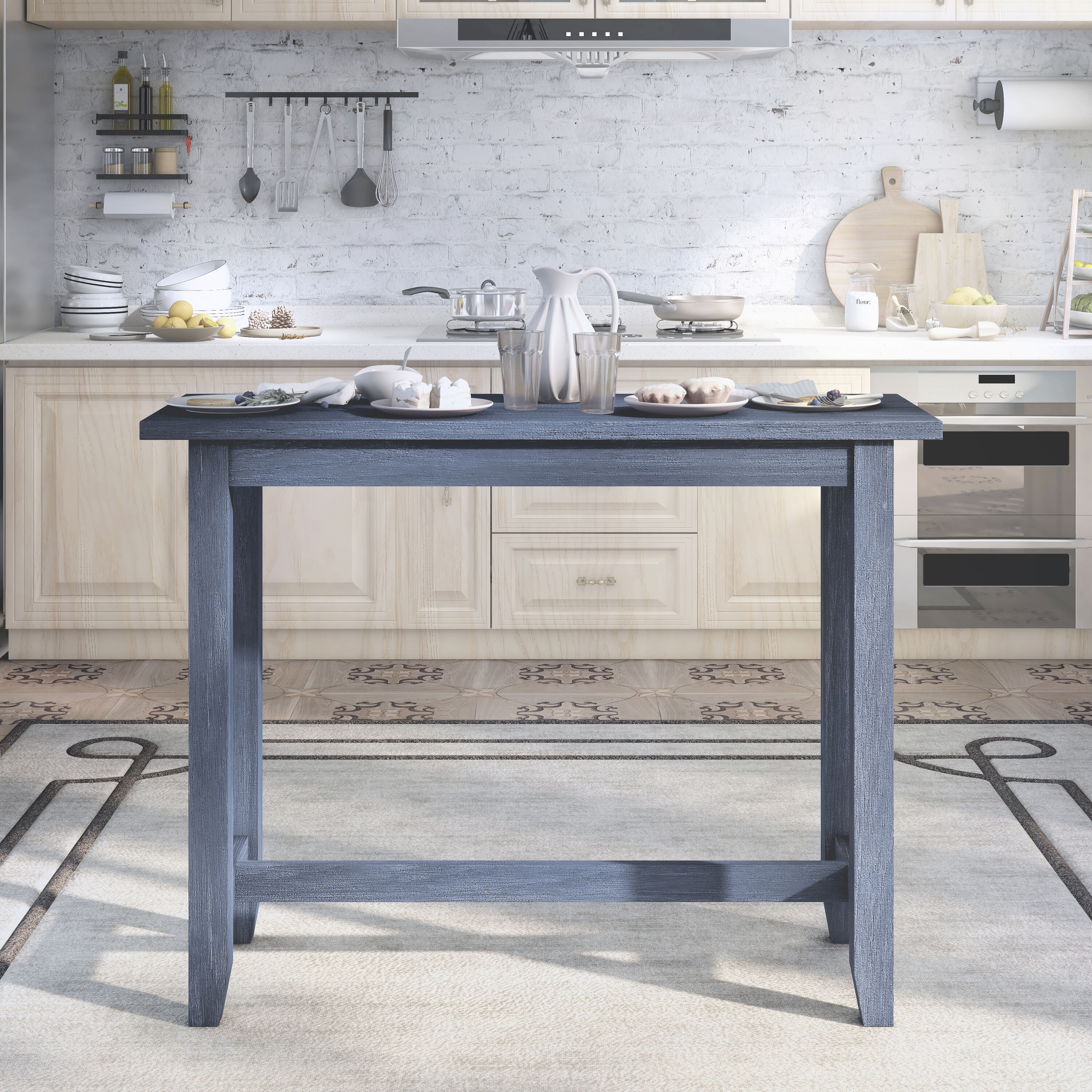 Furniture of America IDF-3474BL-PT-4PK Dining-Sets - View #13