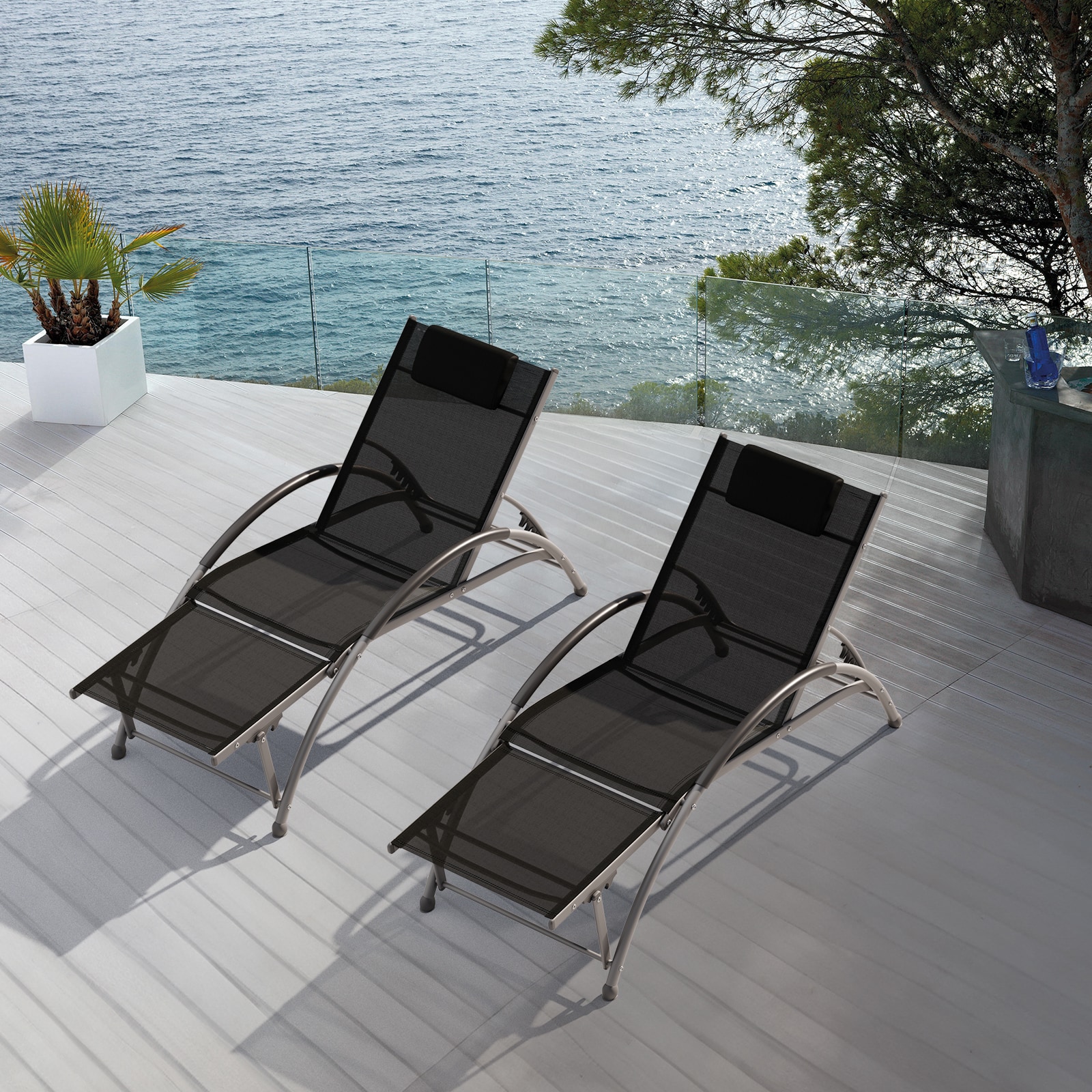 JEAREY YMLZ-TY-HH Patio-Chairs - View #2