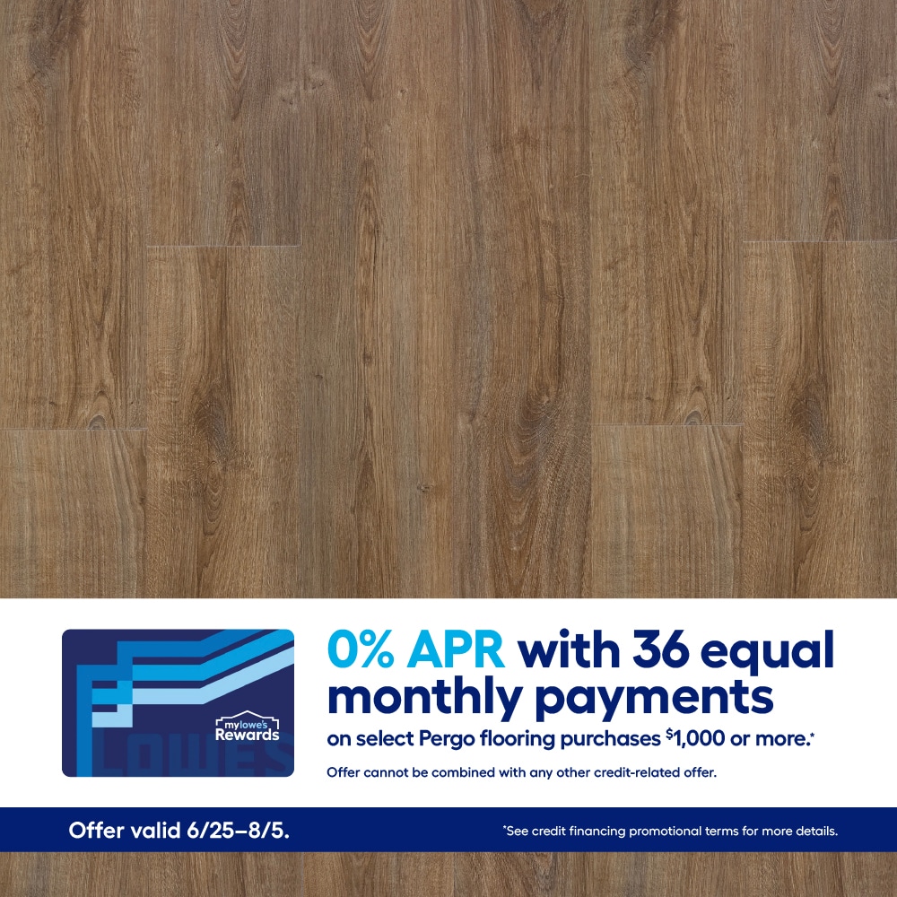 Pergo DuraCraft Breman Oak 22-mil x 7-1/2-in W x 47-in L Waterproof Luxury Vinyl Plank Flooring ( 17.32-sq ft Per Carton )