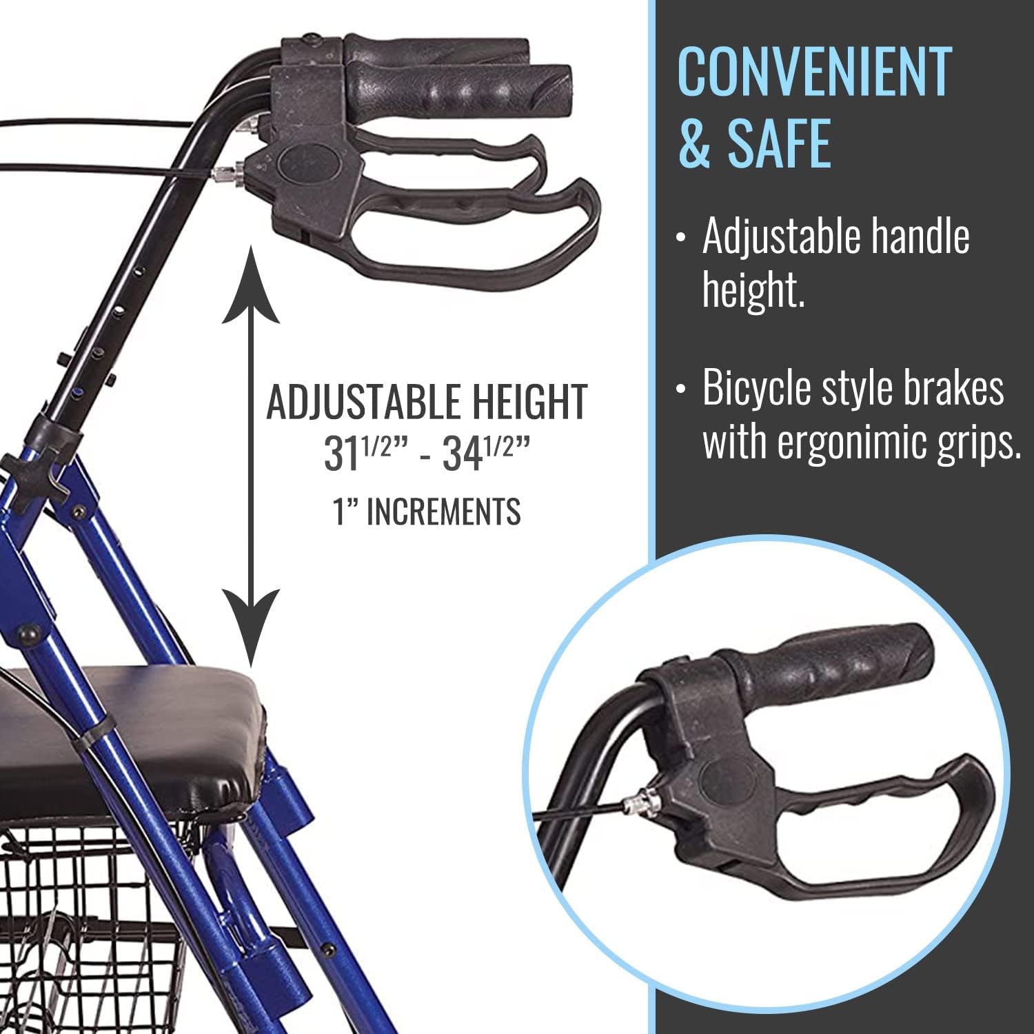 DMI 501-3012-2100 Walkers-Wheelchairs-Rollators - View #6