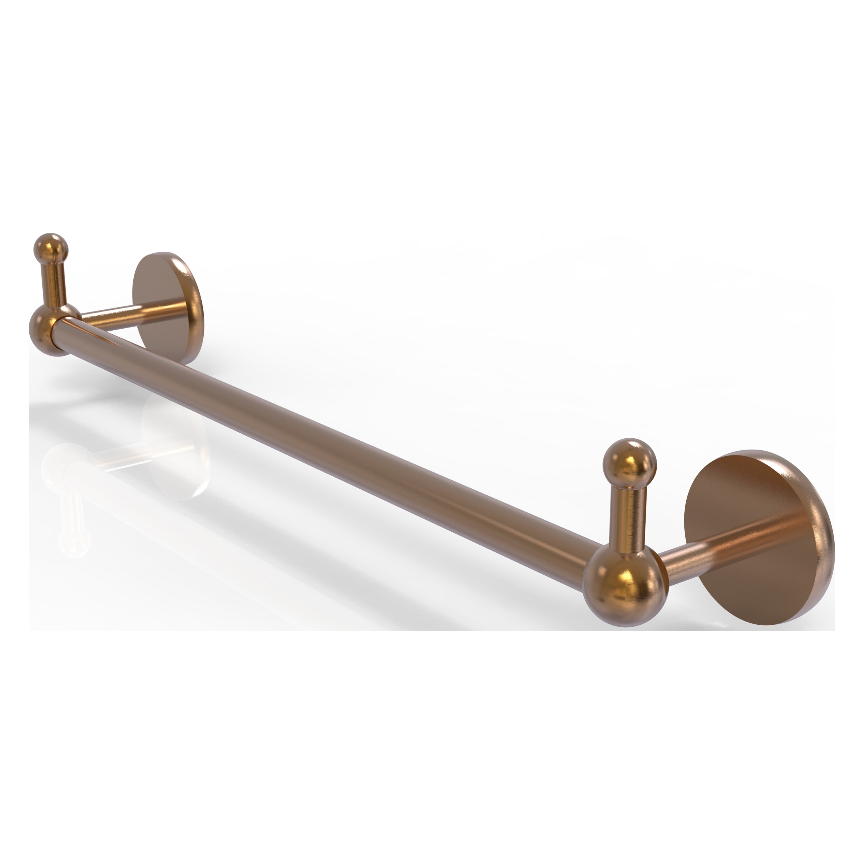Allied Brass P1000-41-36-PEG-BBR Prestige Skyline 36-in Brushed Bronze Wall mount Single Towel Bar