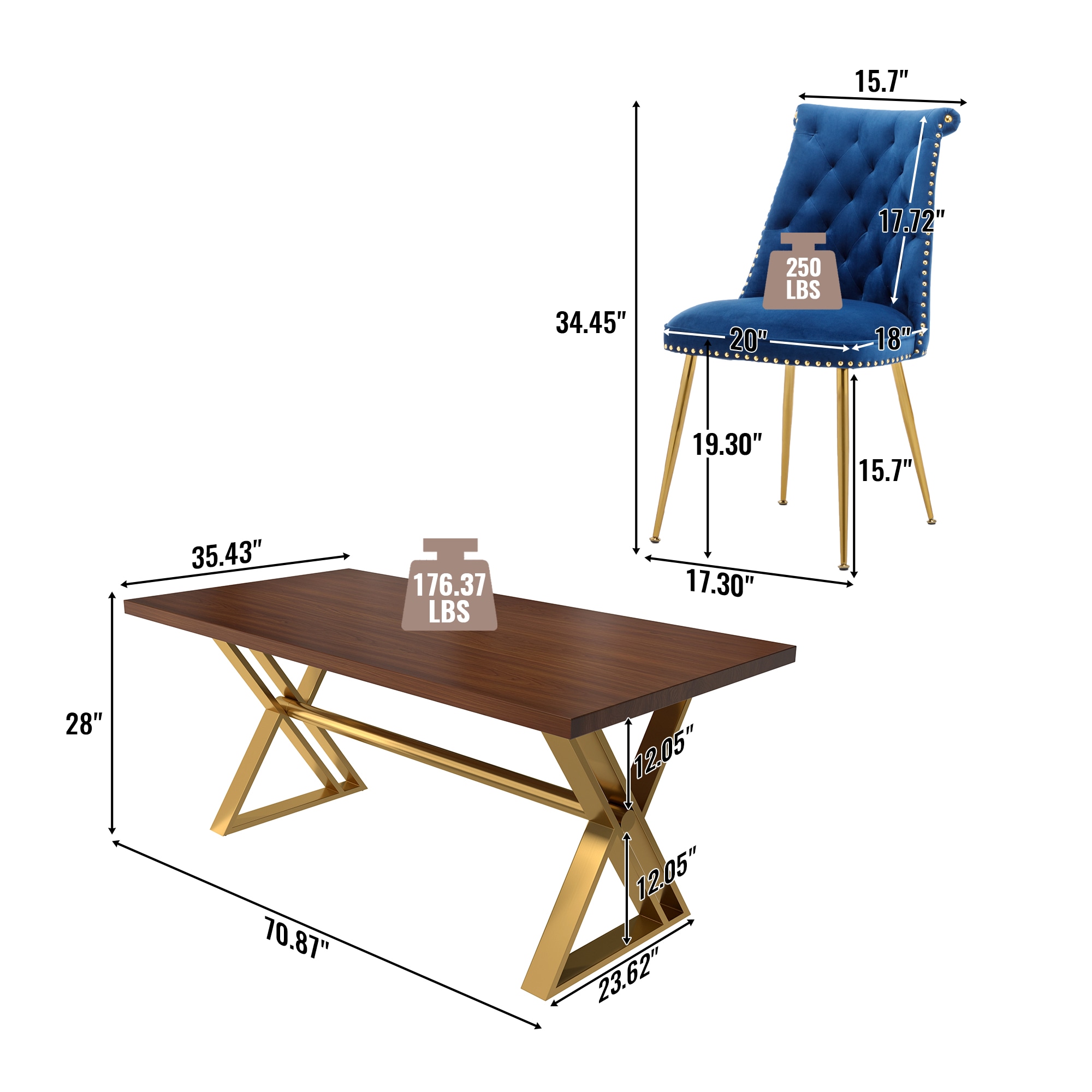 Clihome CL-HTM703NY Dining-Sets - View #4