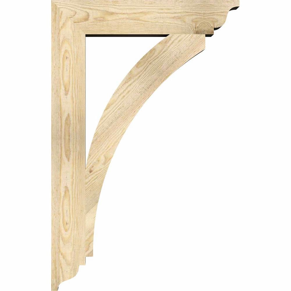 Ekena Millwork BKT04X22X34THR01RDF Exterior-Brackets-Braces - View #3