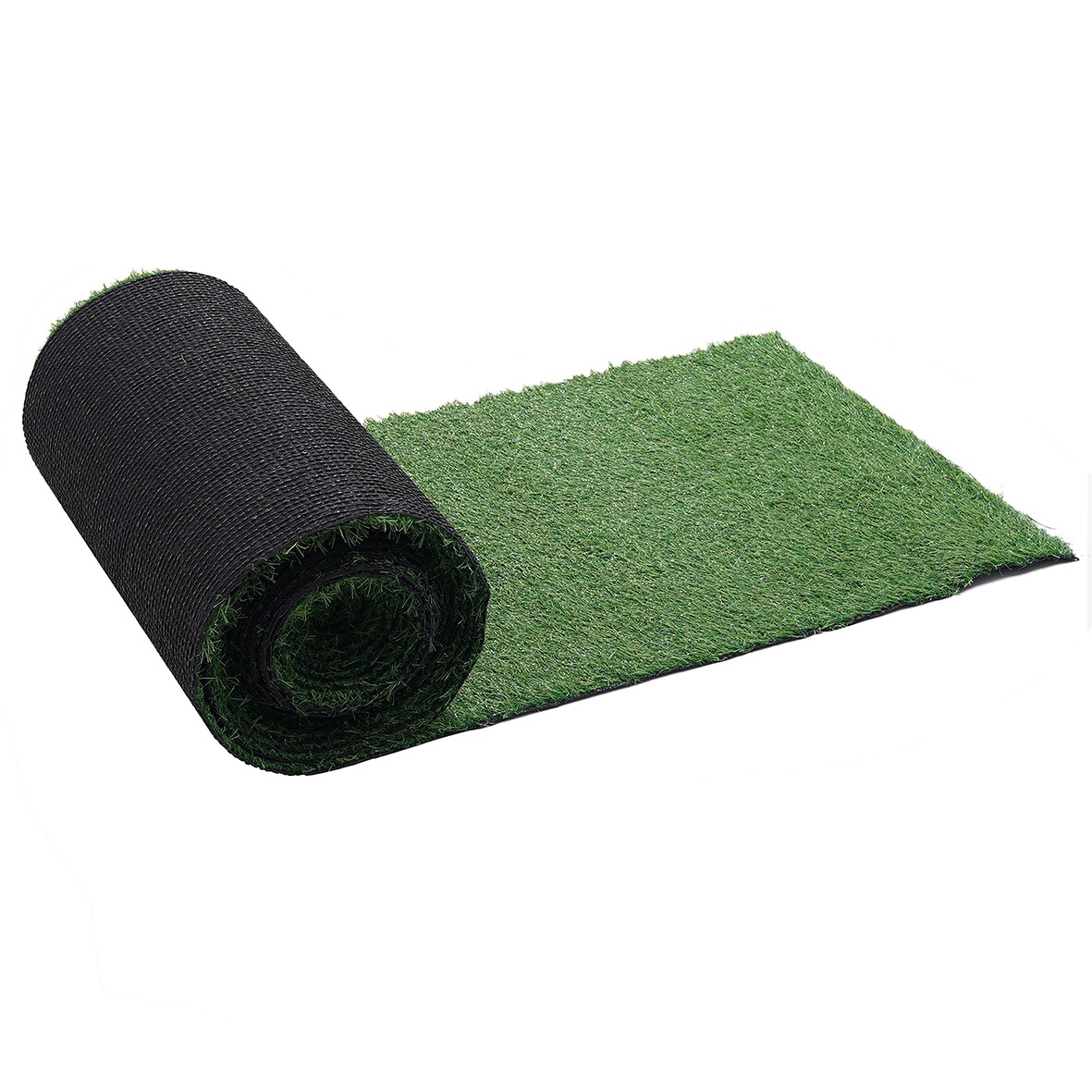 5 ft. x 8 ft. Green Artificial Grass Carpet 1.37 in. Mat for Outdoor Garden  Landscape Balcony Dog Grass Rug