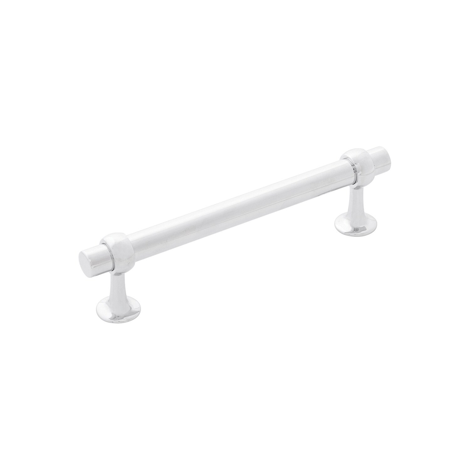 Belwith Keeler B077524-CH Ostia 5-1/16-in , 128mm Center to Center Chrome Rectangular Bar Drawer Pull