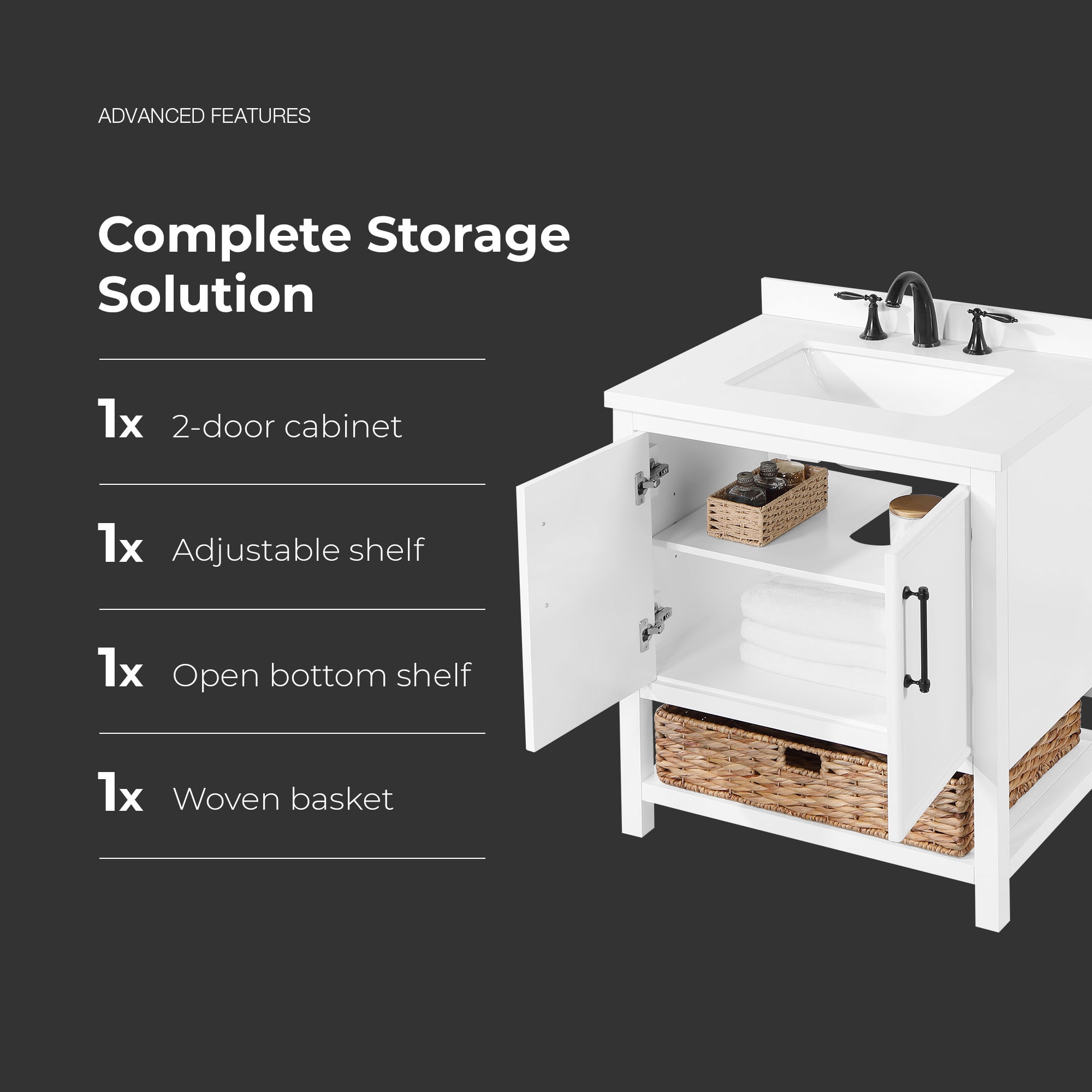 OVE Decors 15VVA-MARL30-007 Bath-Vanity-Combo - View #4