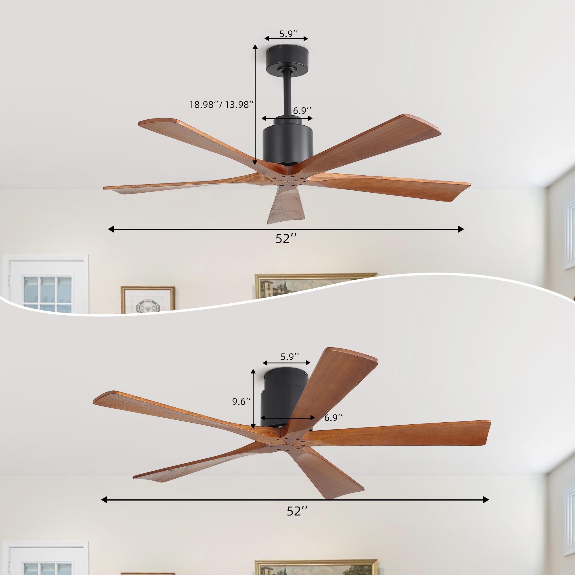 Huluwat P1-4P444053 Ceiling-Fans - View #6