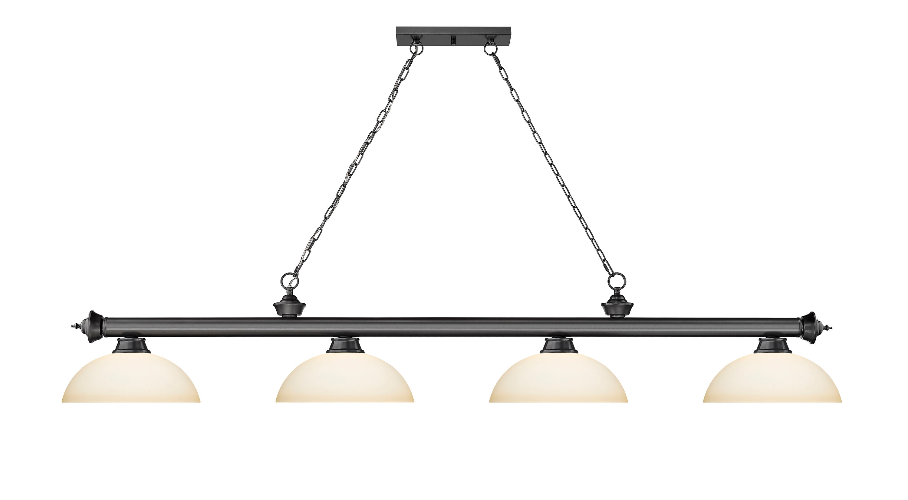 Z-Lite 2306-4BP-DMO14 Pool-Table-Lighting - View #2