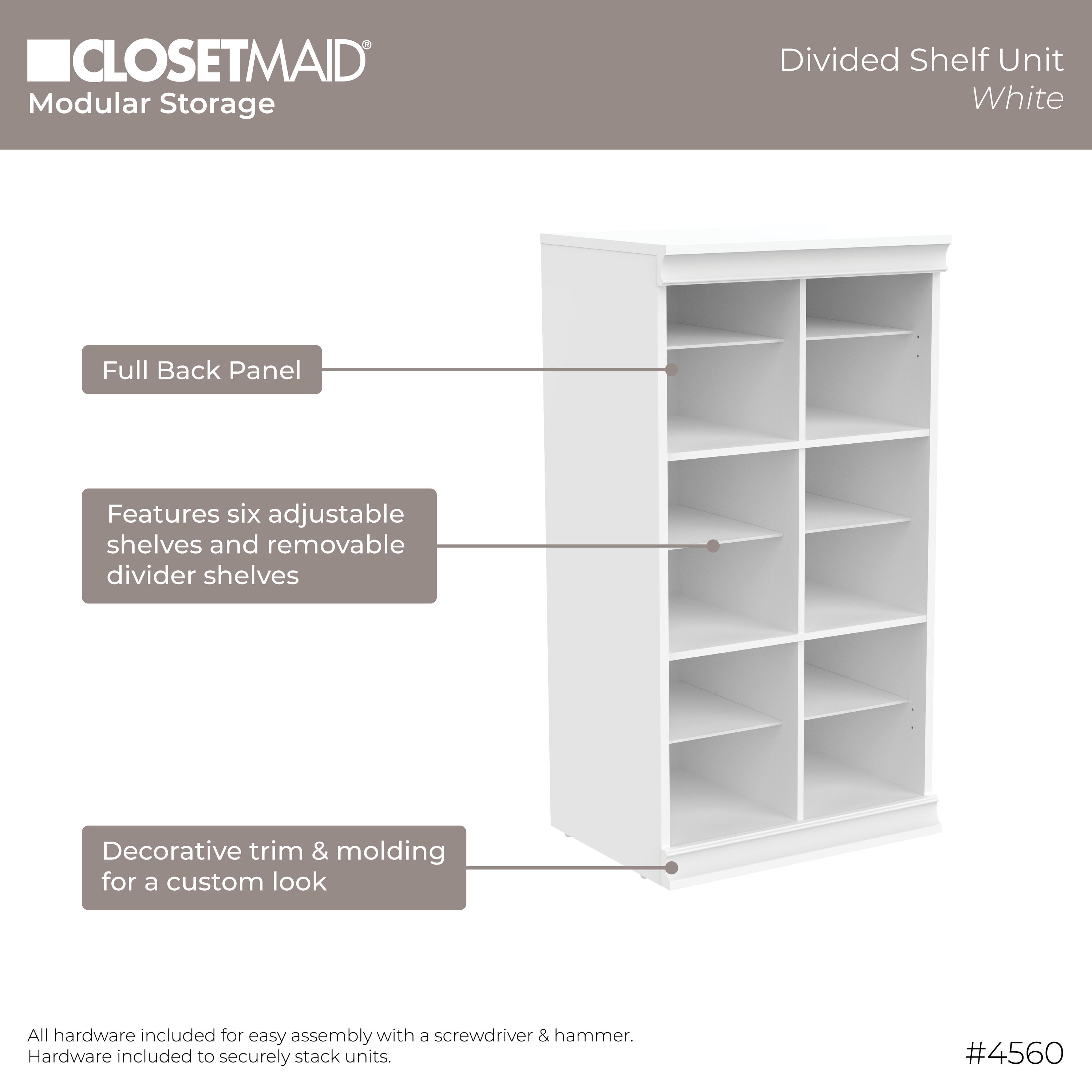 ClosetMaid 10000-04811 Wood-Closet-Kits - View #12